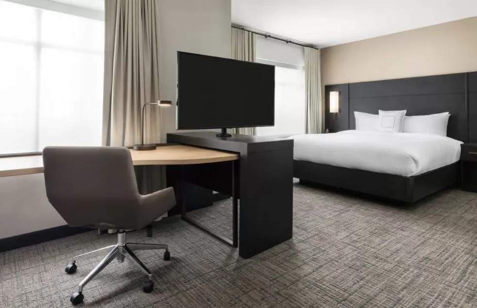 Bed in Residence Inn by Marriott New Haven Hamden