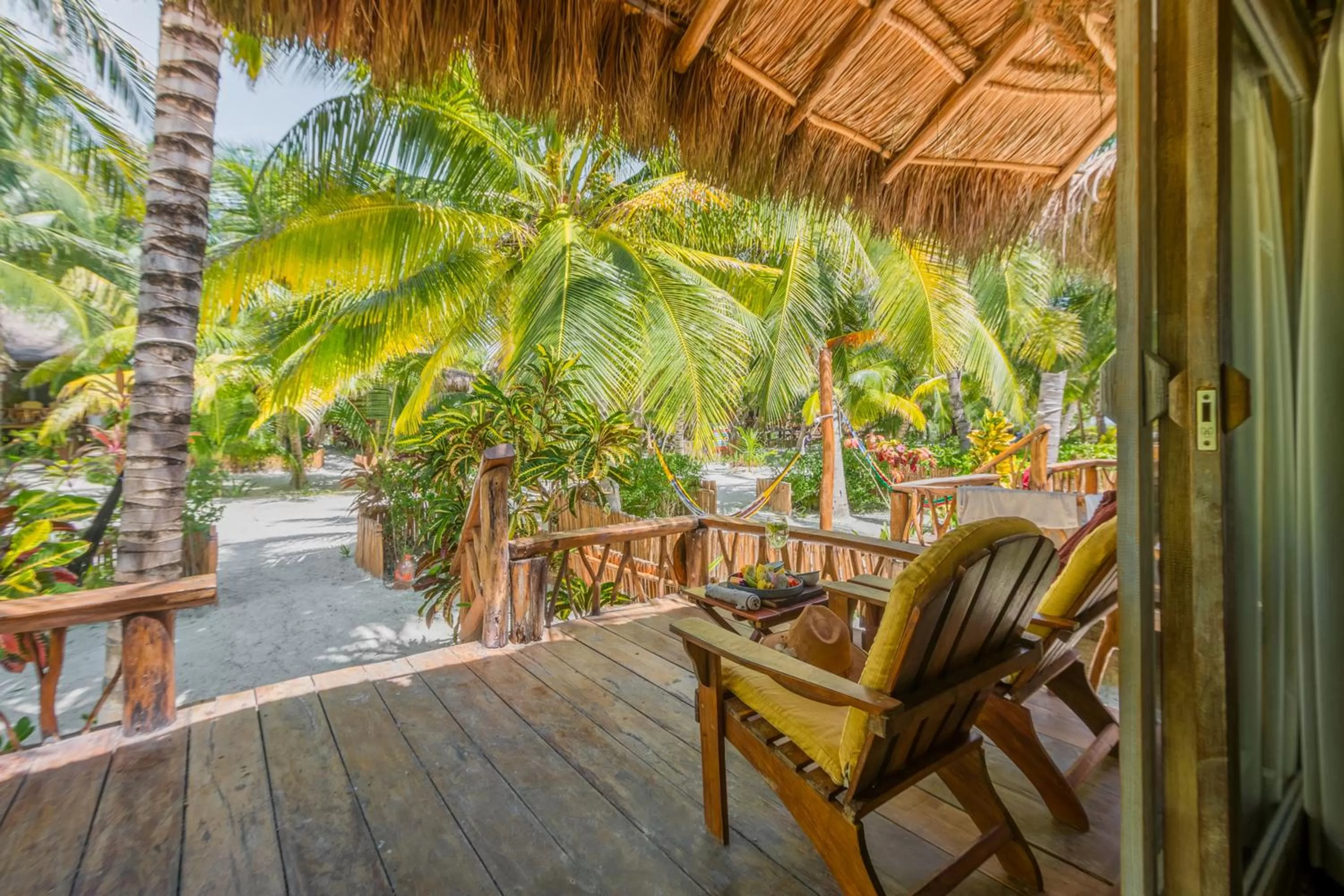 Garden in Villa Pescadores Tulum-Beachfront hotel by Ahau Collection