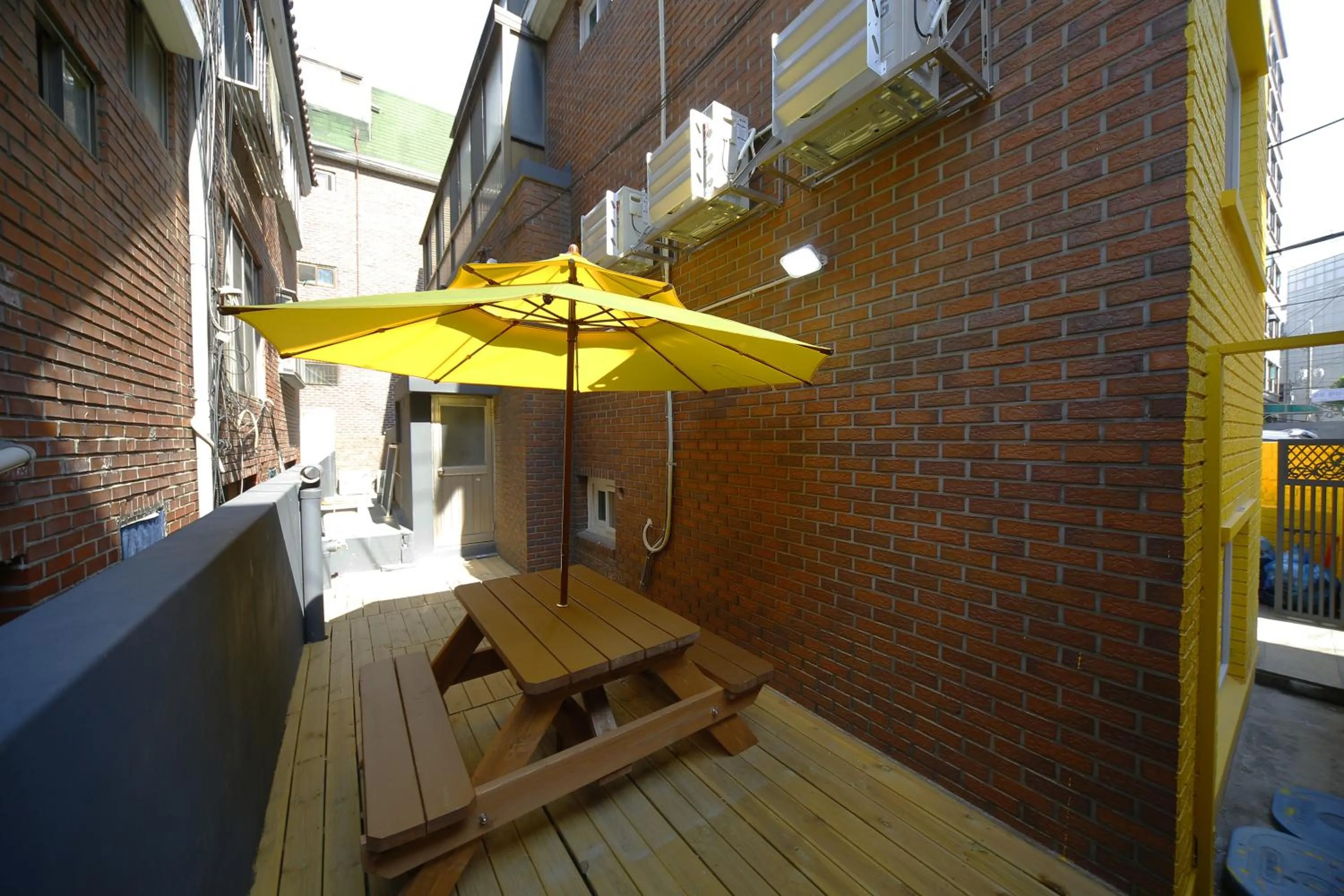 Balcony/Terrace in 24 Guesthouse KyungHee University