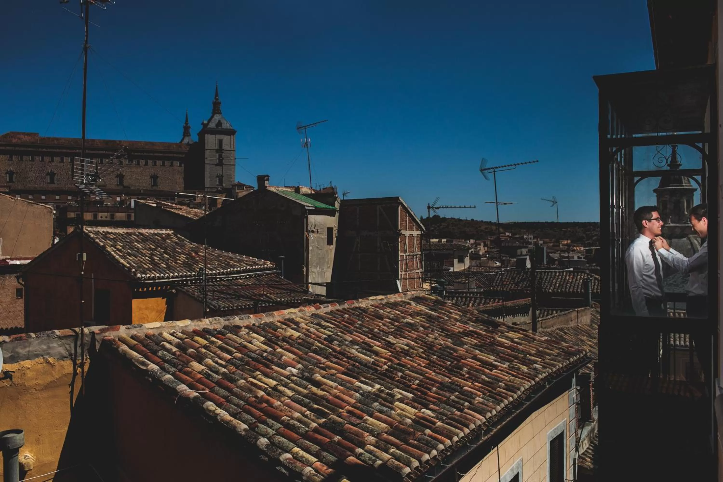 City view in Casa Urbana Suites