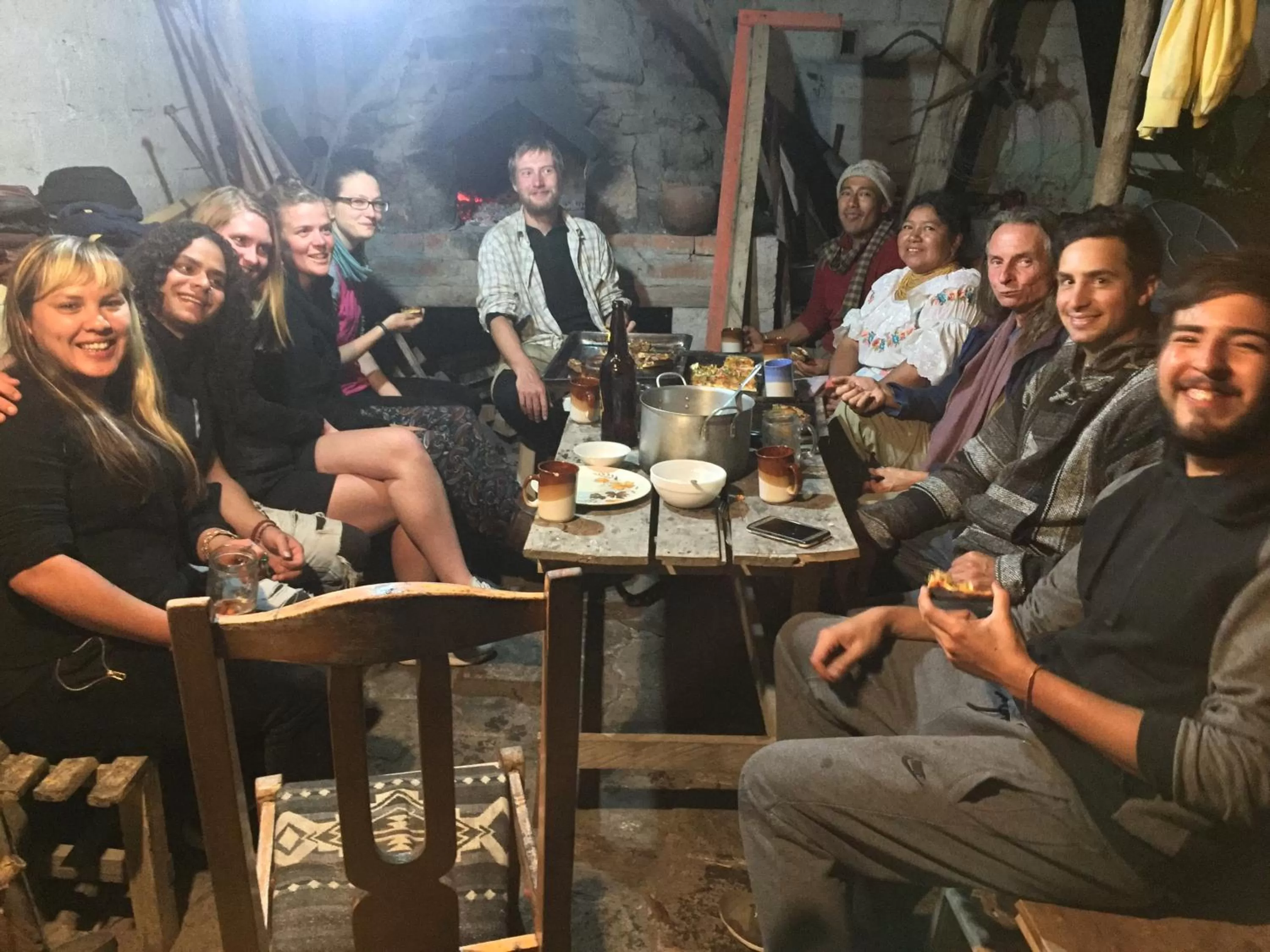 Food close-up in El Tio Hostal