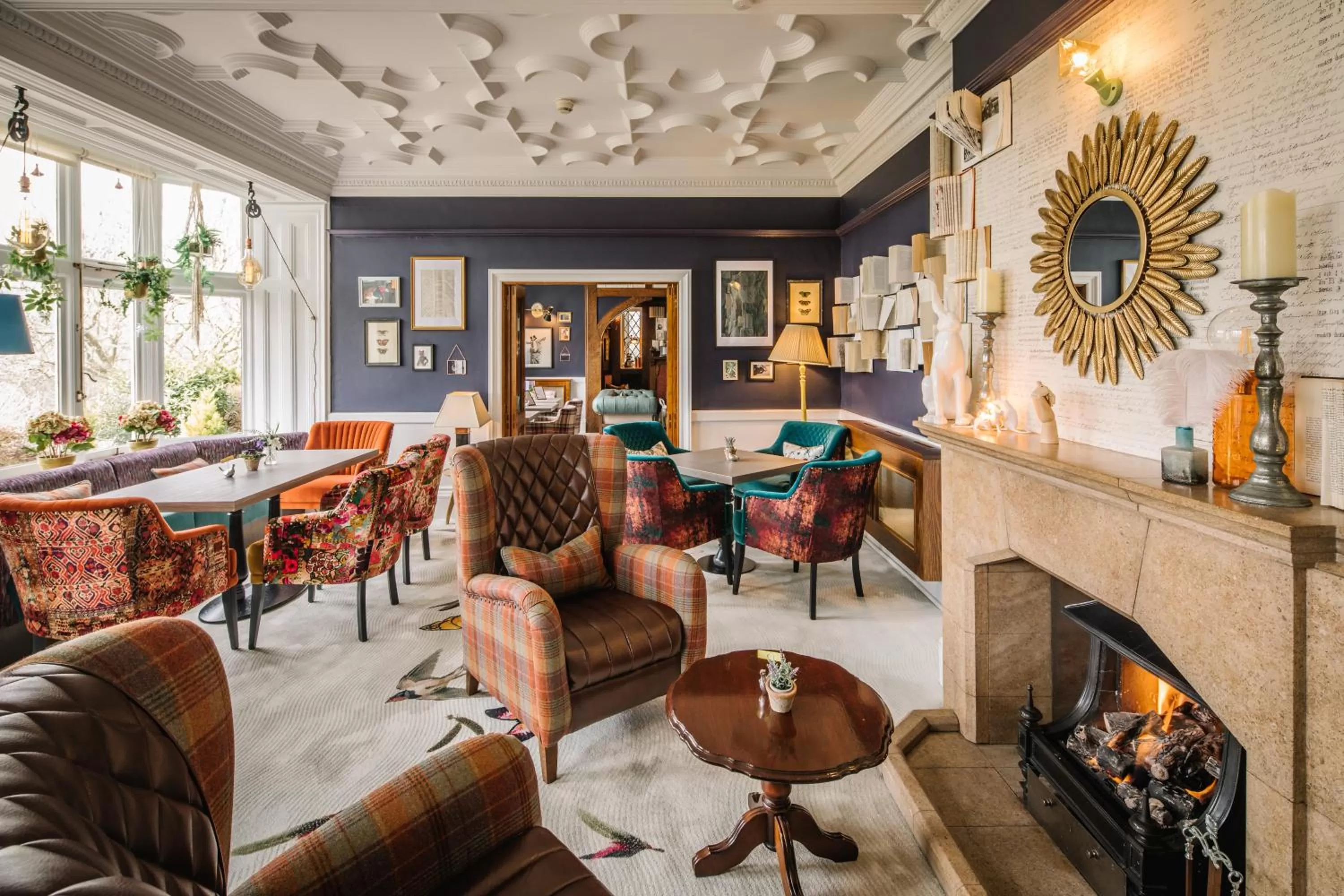 Living room in Lindeth Howe