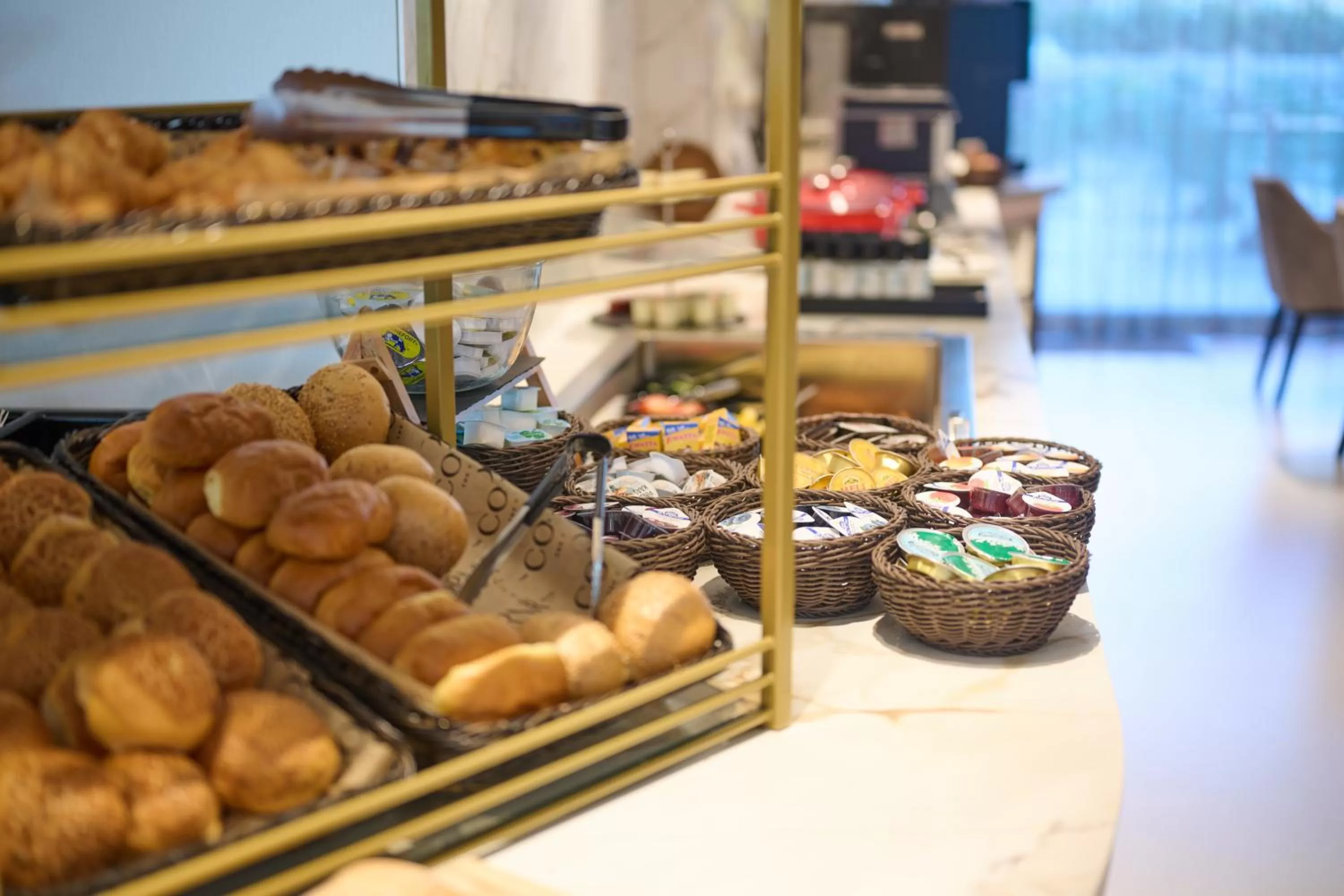 Buffet breakfast in The CORNR Hotel