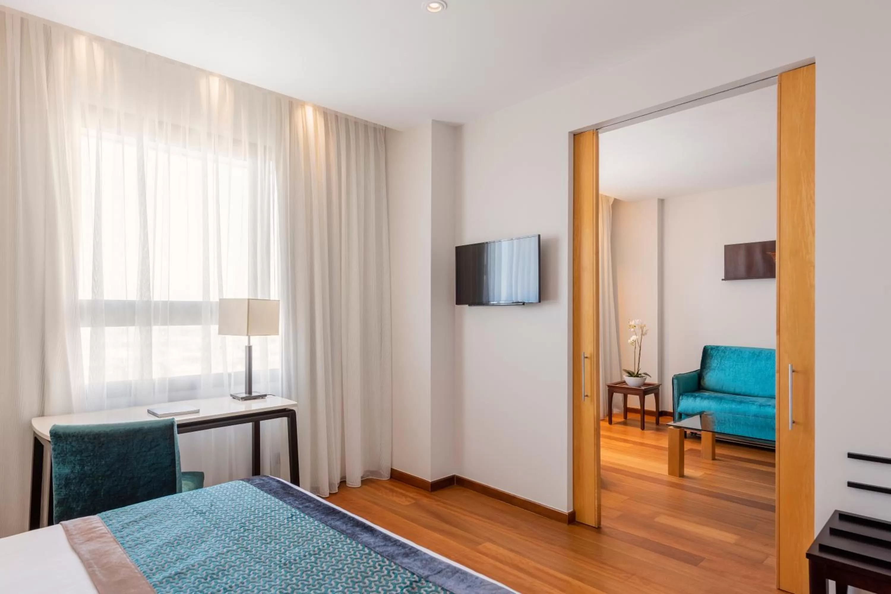 TV and multimedia, Bed in Eurostars Gran Valencia