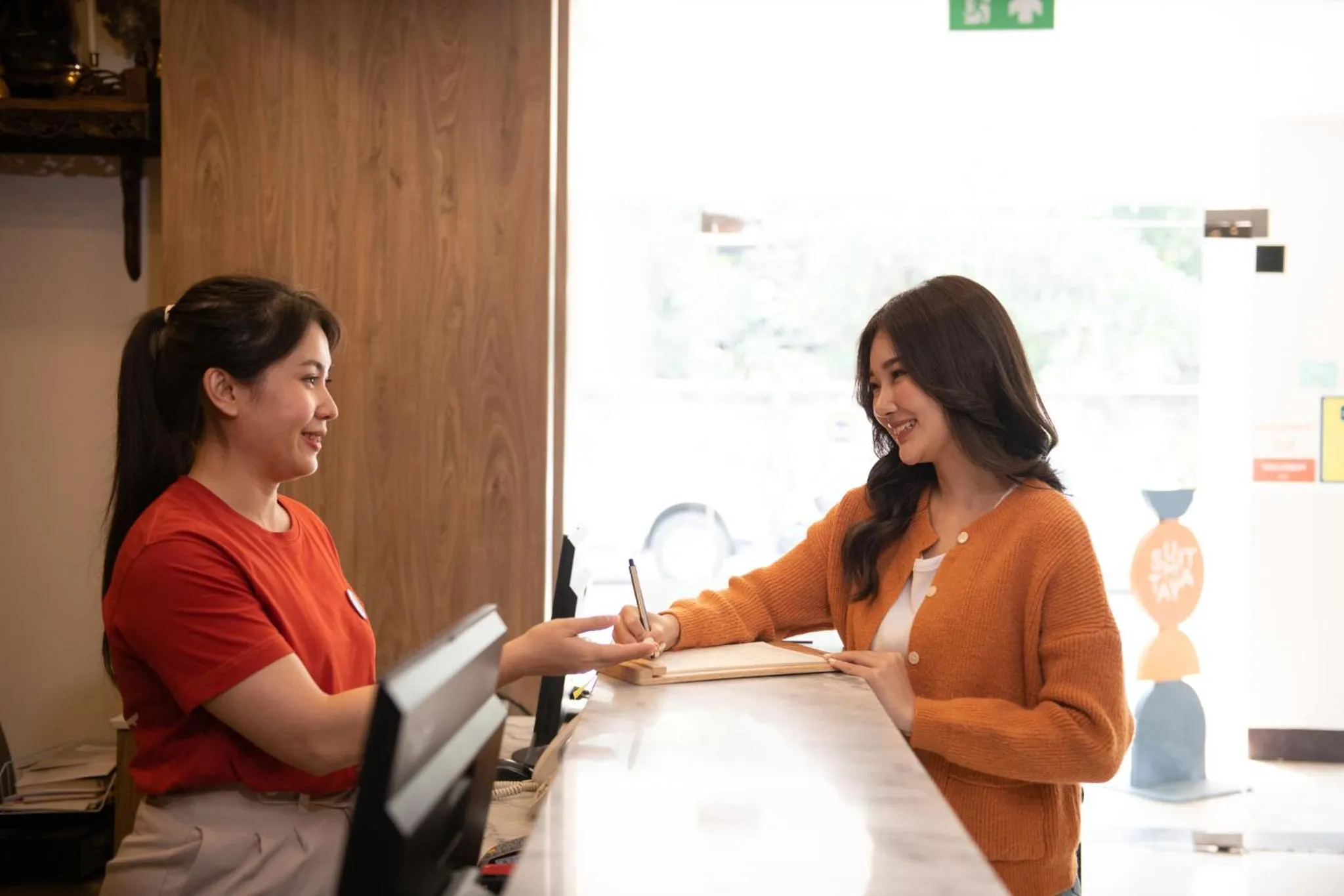 Lobby or reception in Sumittaya Chiangmai Hotel