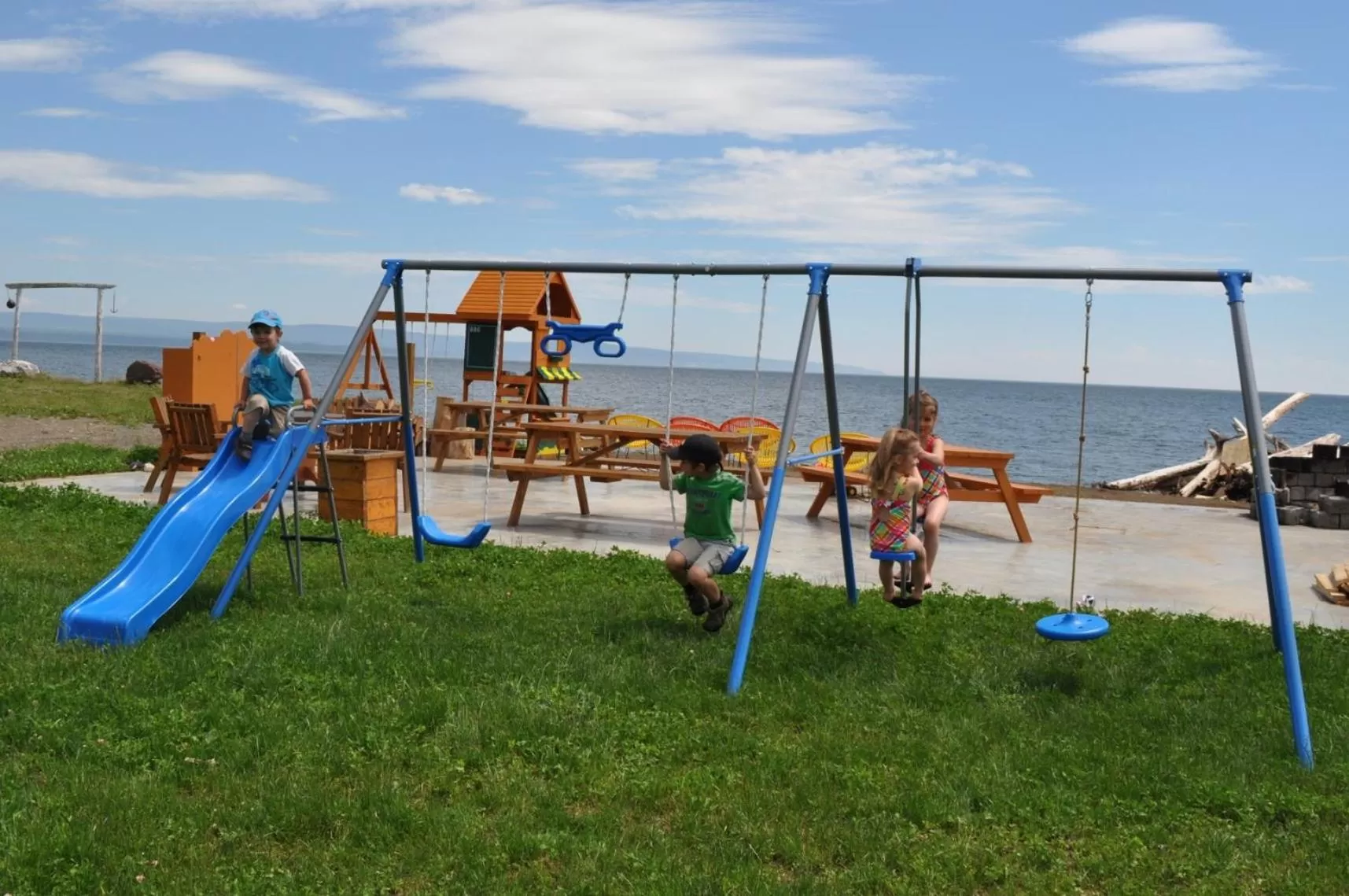 Beach, Children's Play Area in Auberge Du Marchand