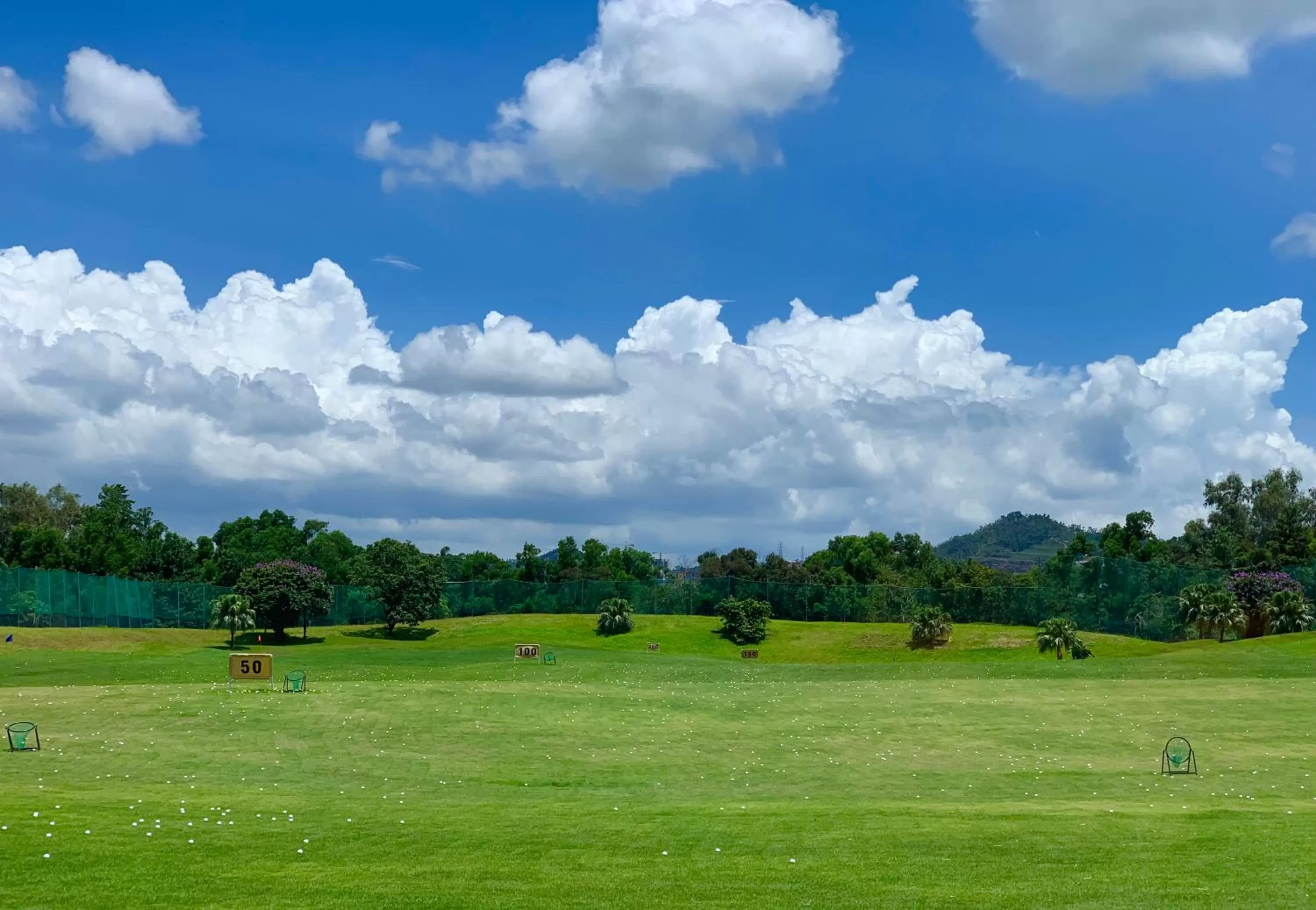 Golfcourse in Hard Rock Hotel Shenzhen