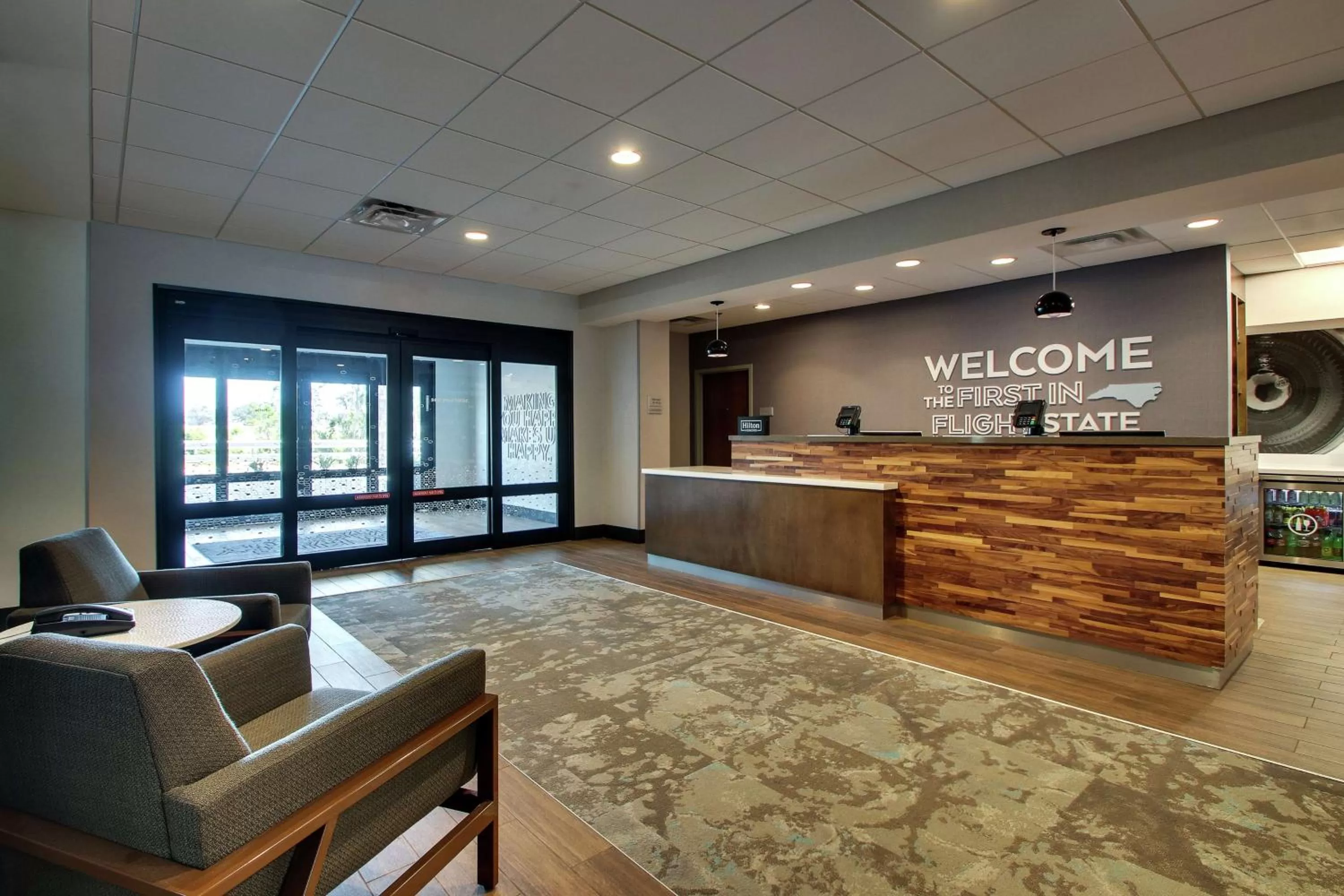 Lobby or reception in Hampton Inn & Suites By Hilton Southport