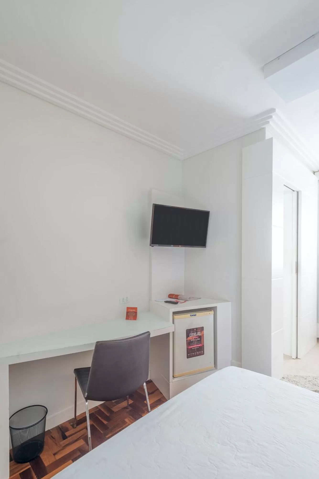 Bed in Hotel Glória Blumenau