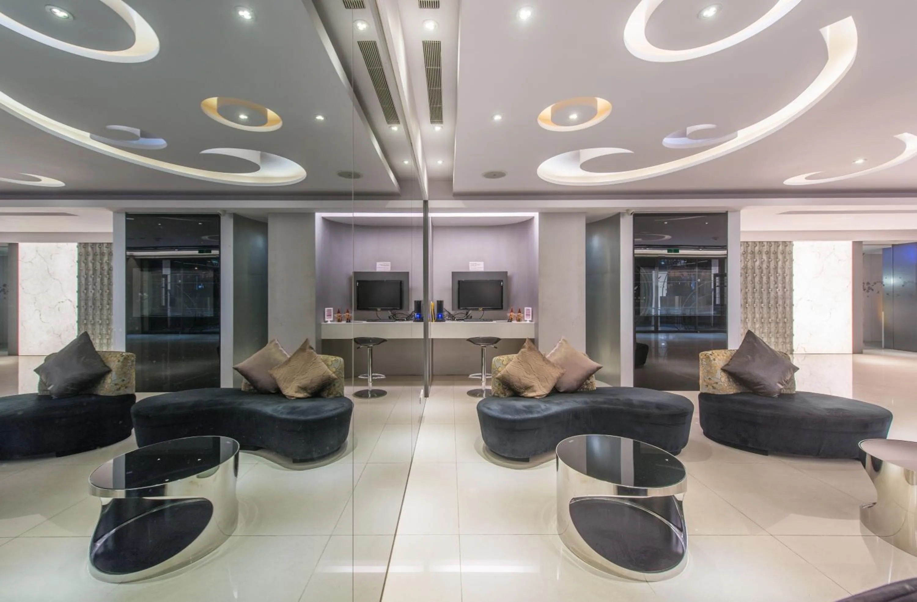 Decorative detail in Forward Hotel Taipei Nangang