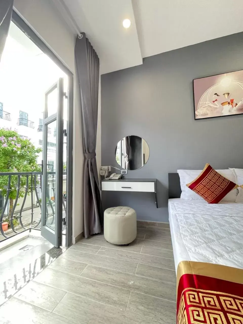 Double Room with Balcony (2 Adults + 1 Child) in TÂY NINH CITY HOTEL Double Room with Balcony (2 Adults + 1 Child) in TÂY NINH CITY HOTEL