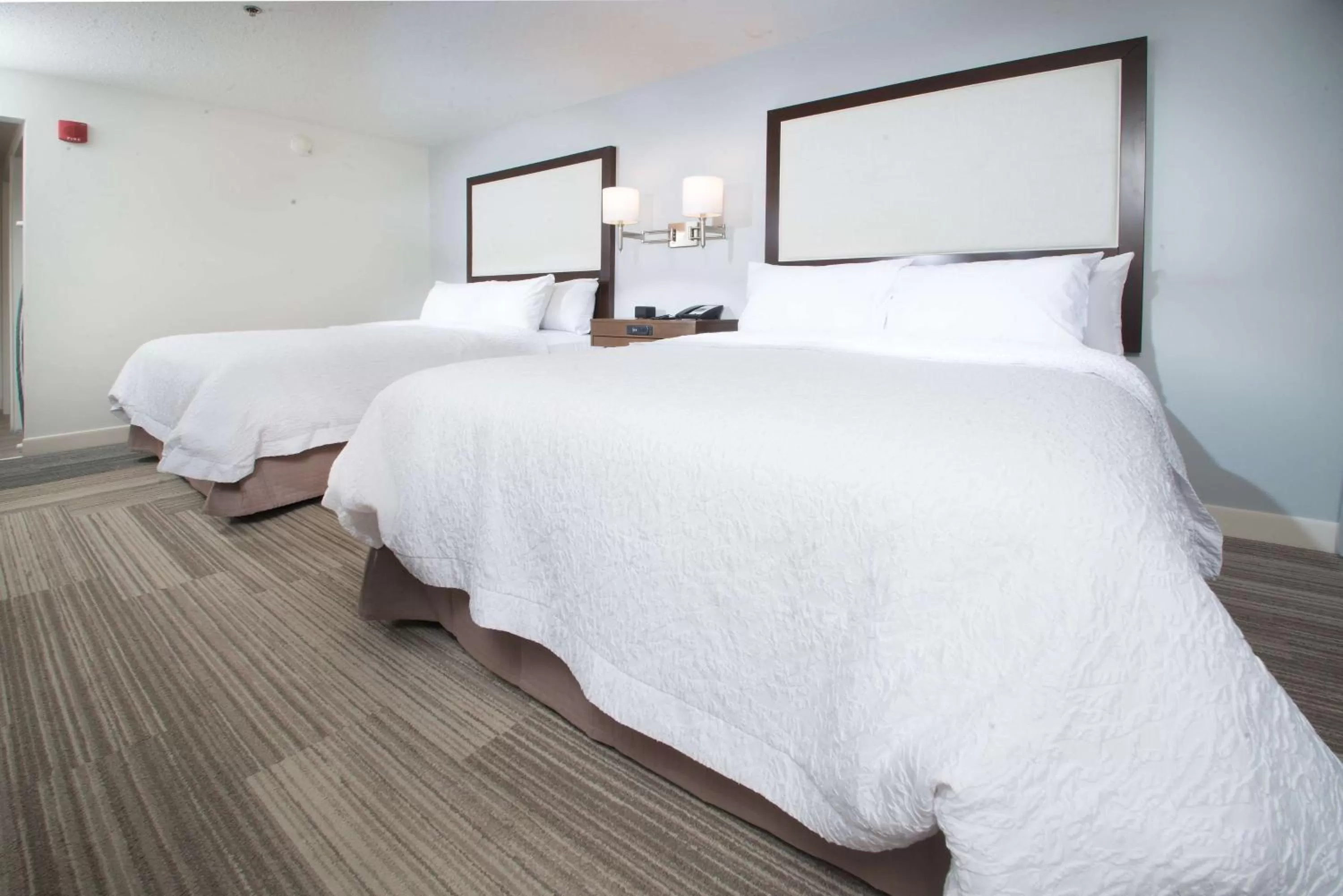 Bed in Hampton Inn Tiffin