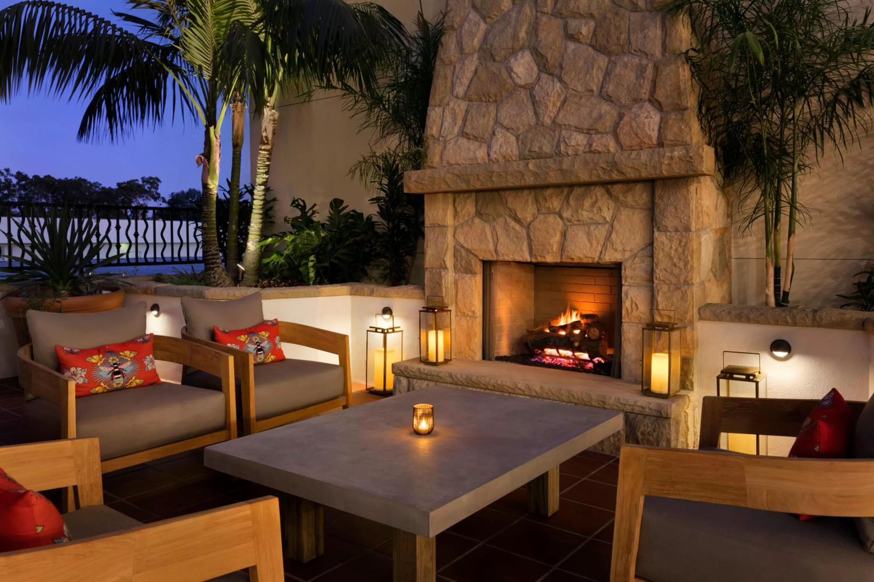 Patio in Hyatt Place Santa Barbara