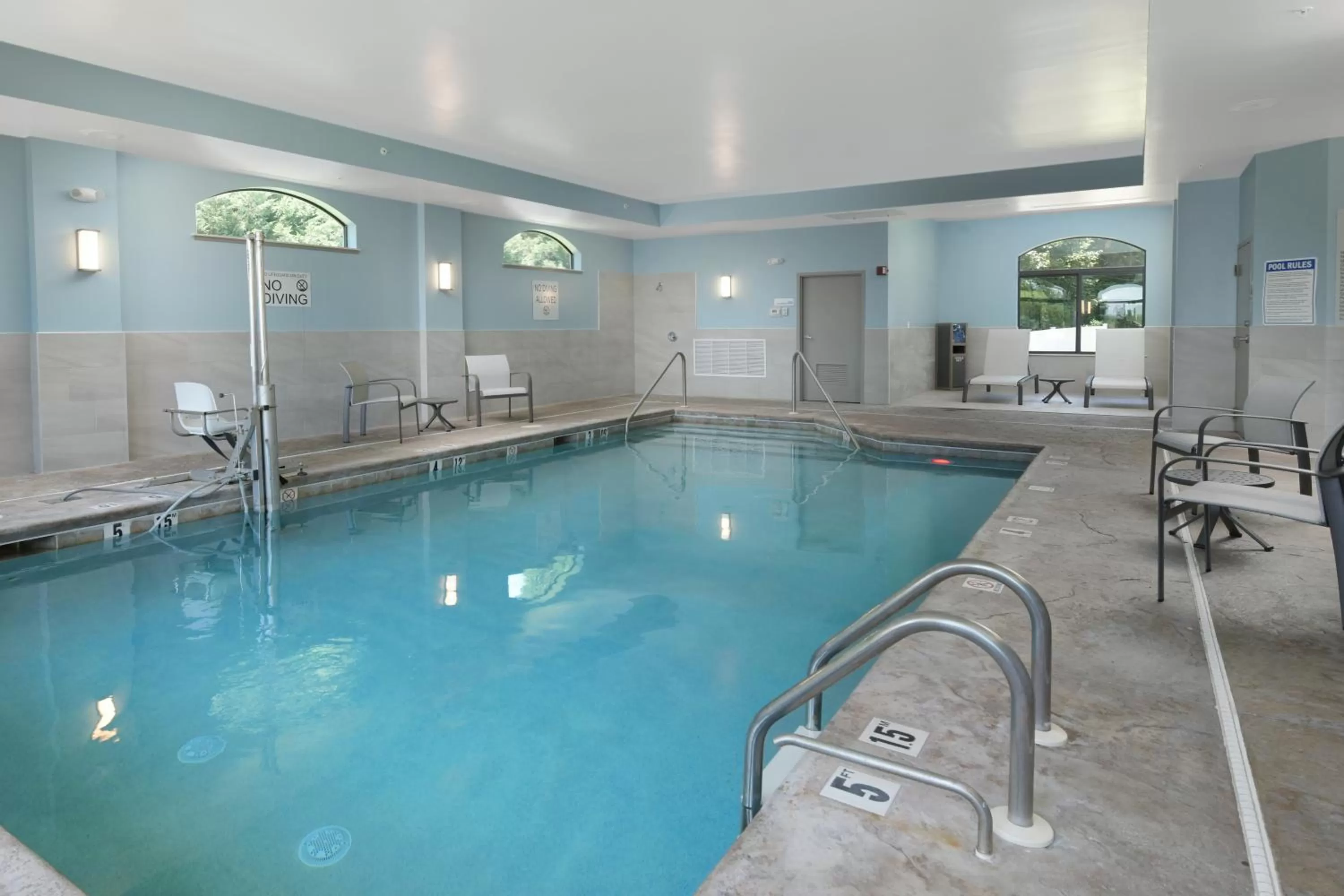 Swimming pool in Holiday Inn Express & Suites - Williamstown - Glassboro by IHG