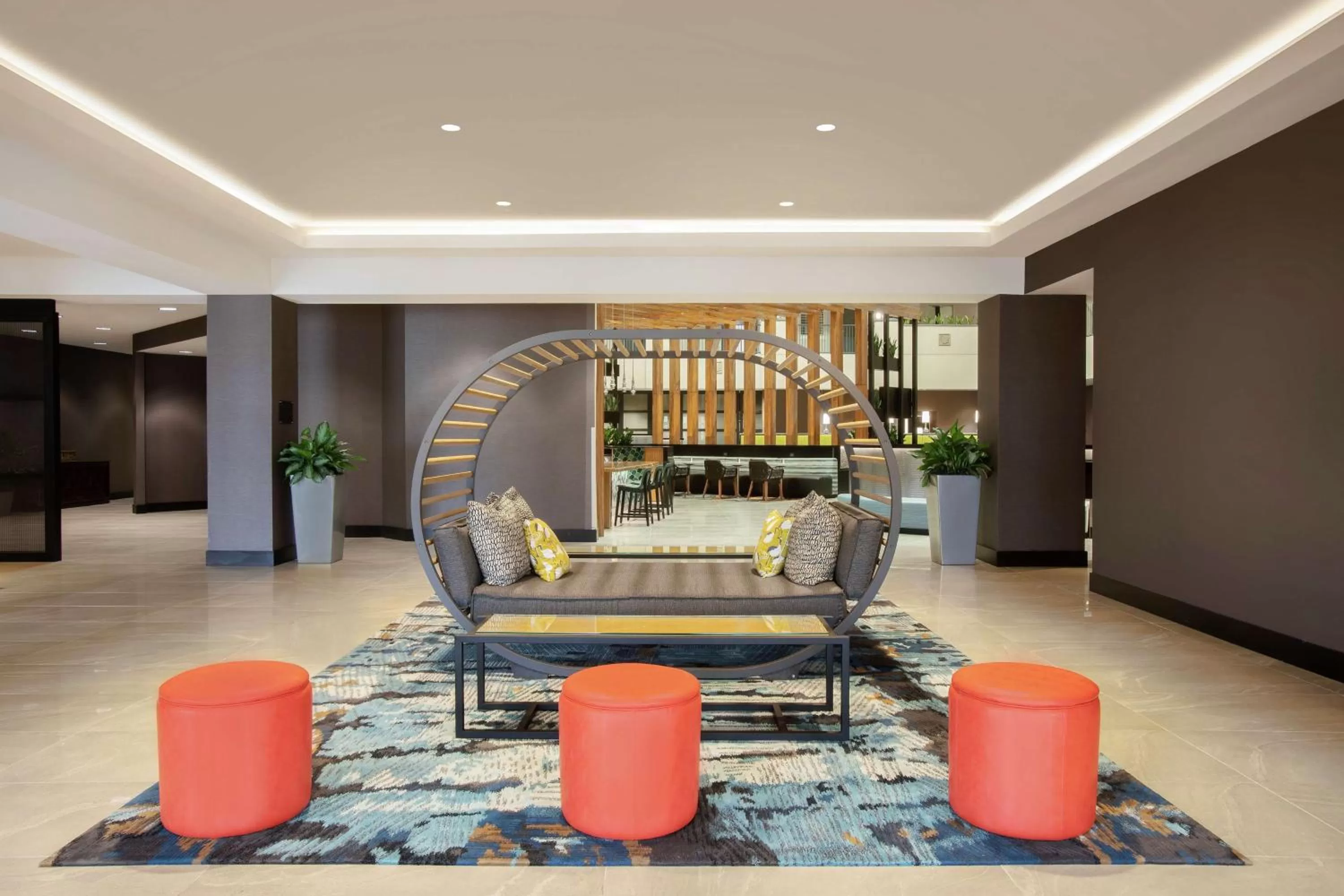 Lobby or reception in Embassy Suites by Hilton Orlando Airport