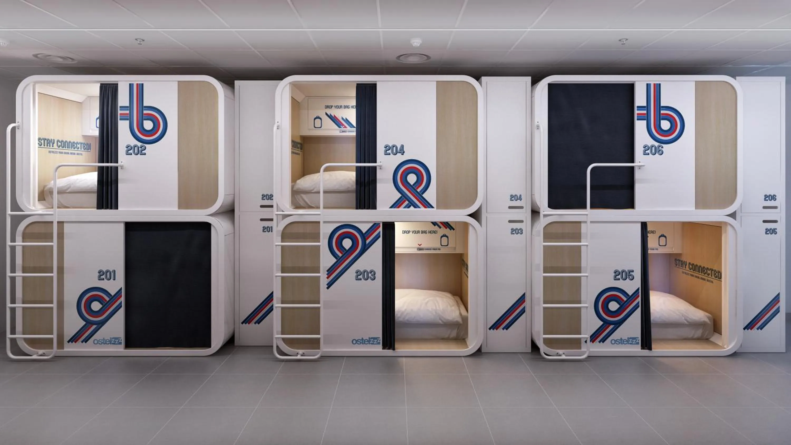 Bed in Ostelzzz Milano