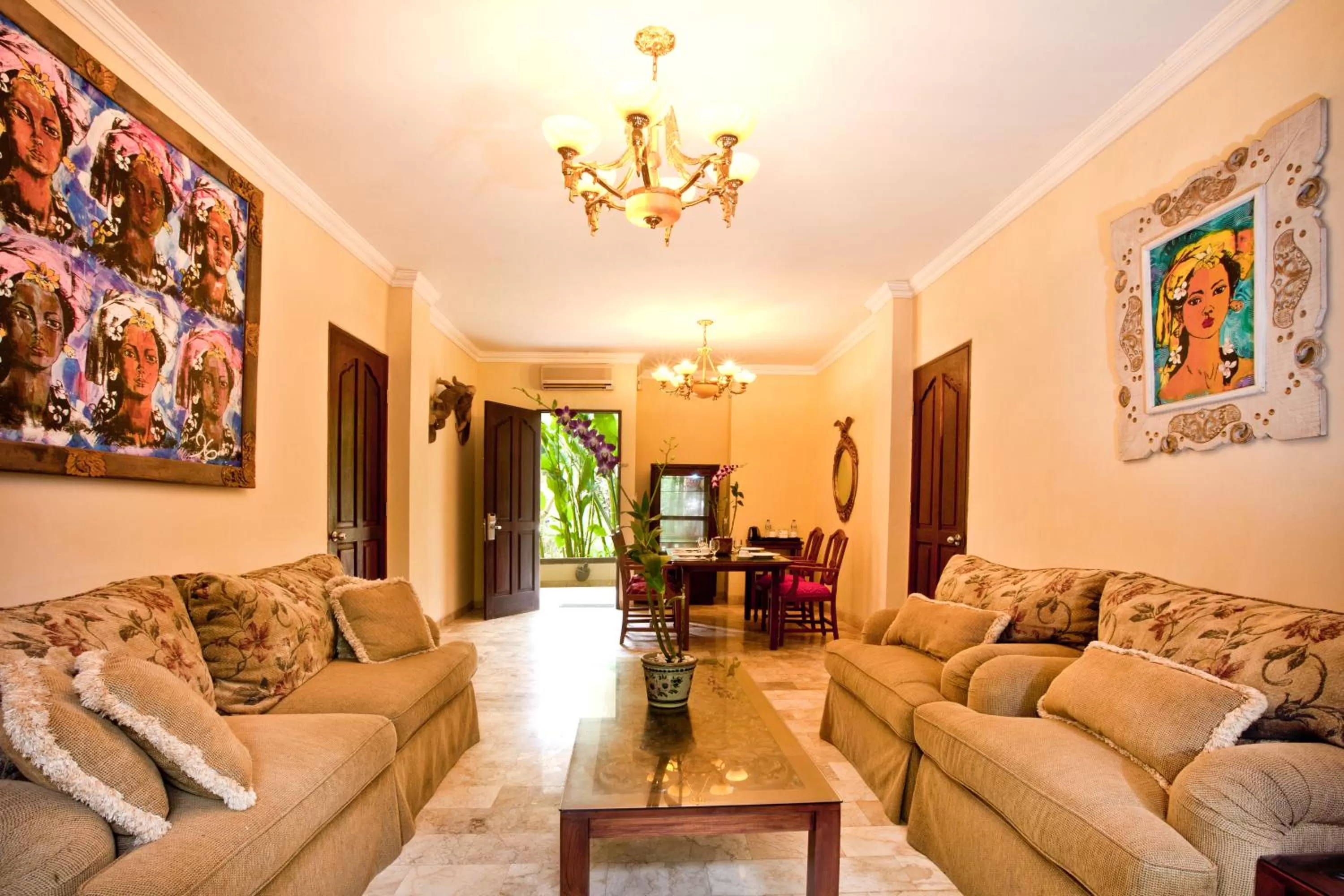 Living room in Hotel Kumala Pantai