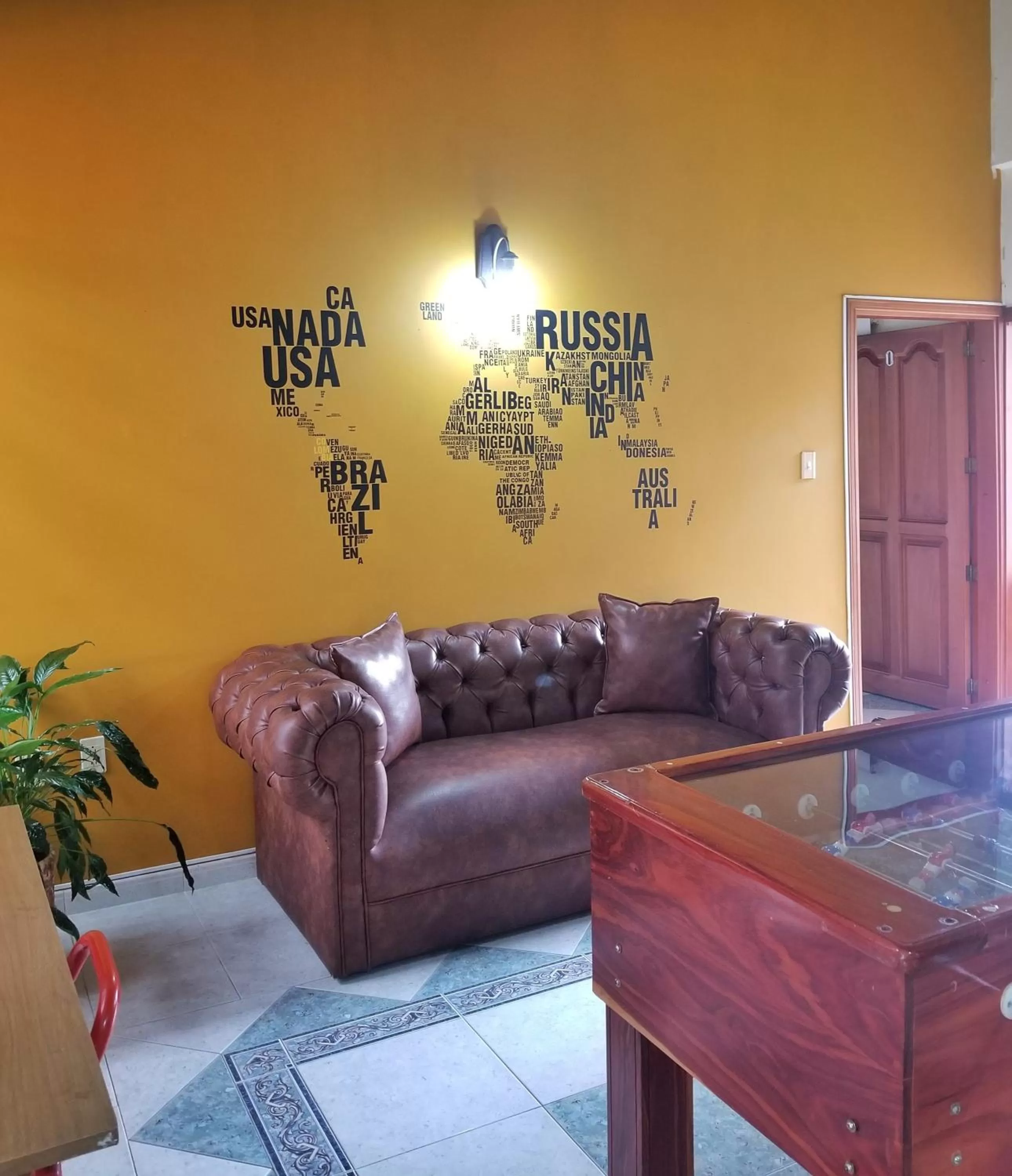 Living room in Sam'S VIP Hostel San Gil