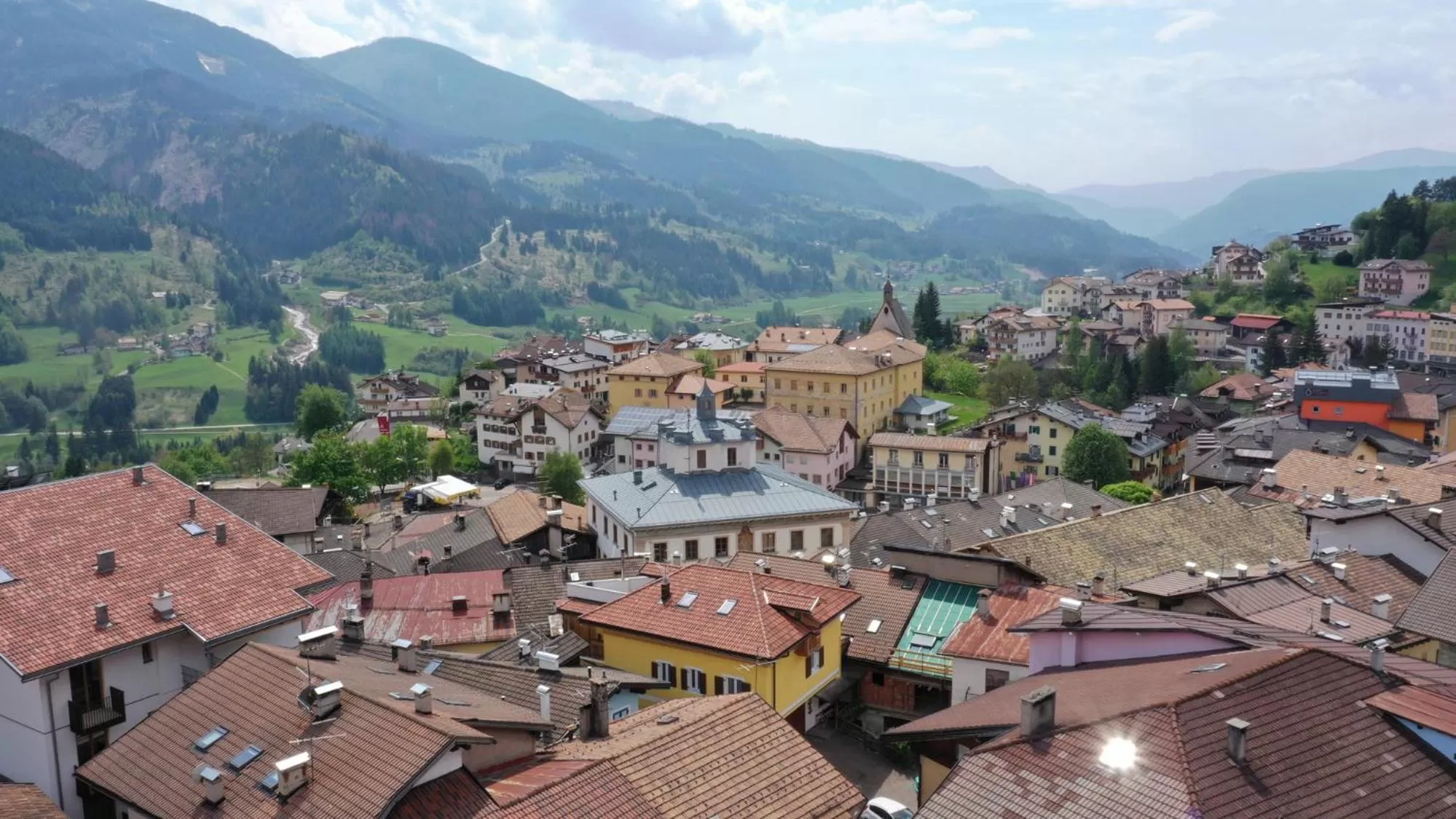 Bird's-eye View in CASA PARE' B&B