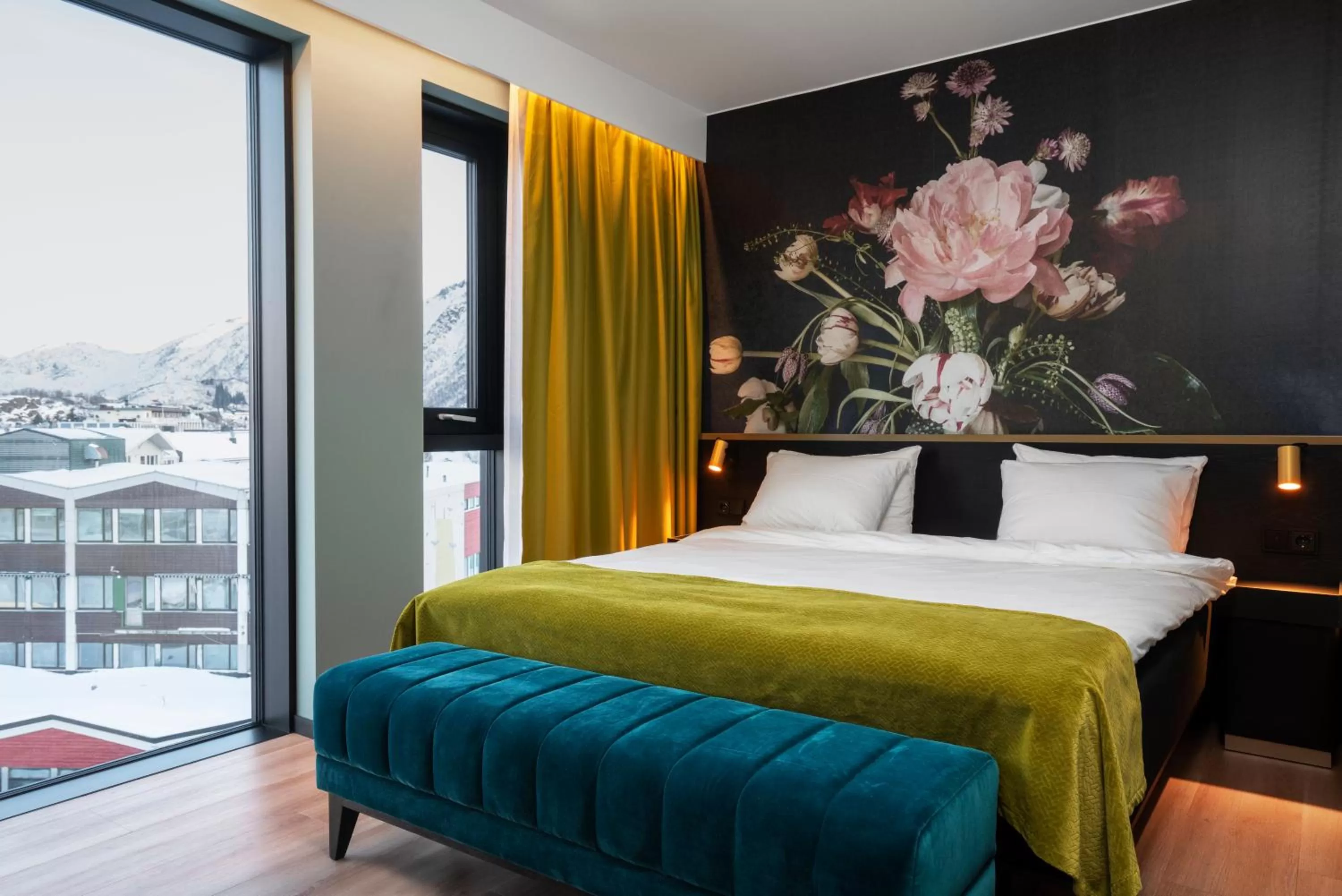 Bed in Thon Hotel Svolvær