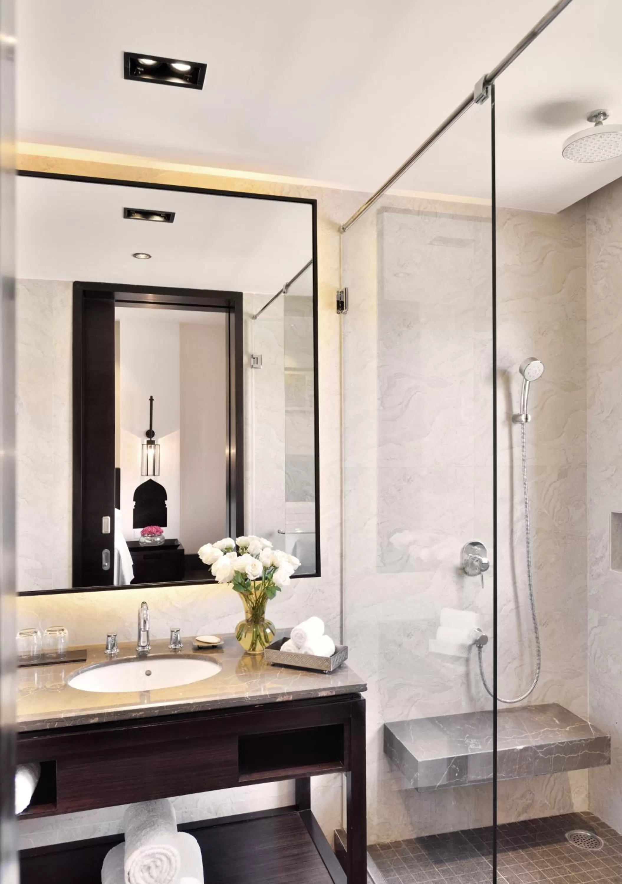 Shower in Jaisalmer Marriott Resort & Spa