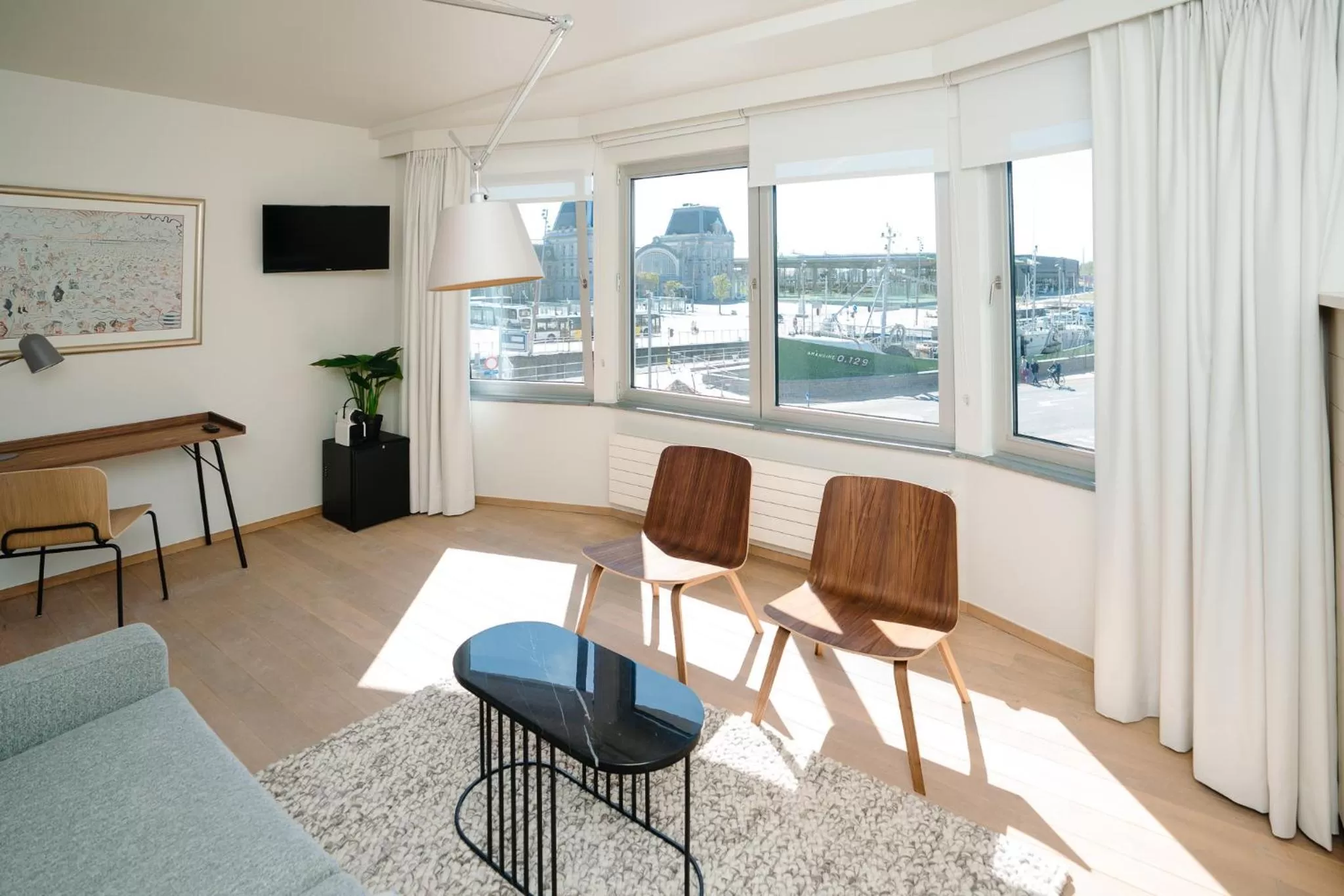 Living room in Hotel du Bassin