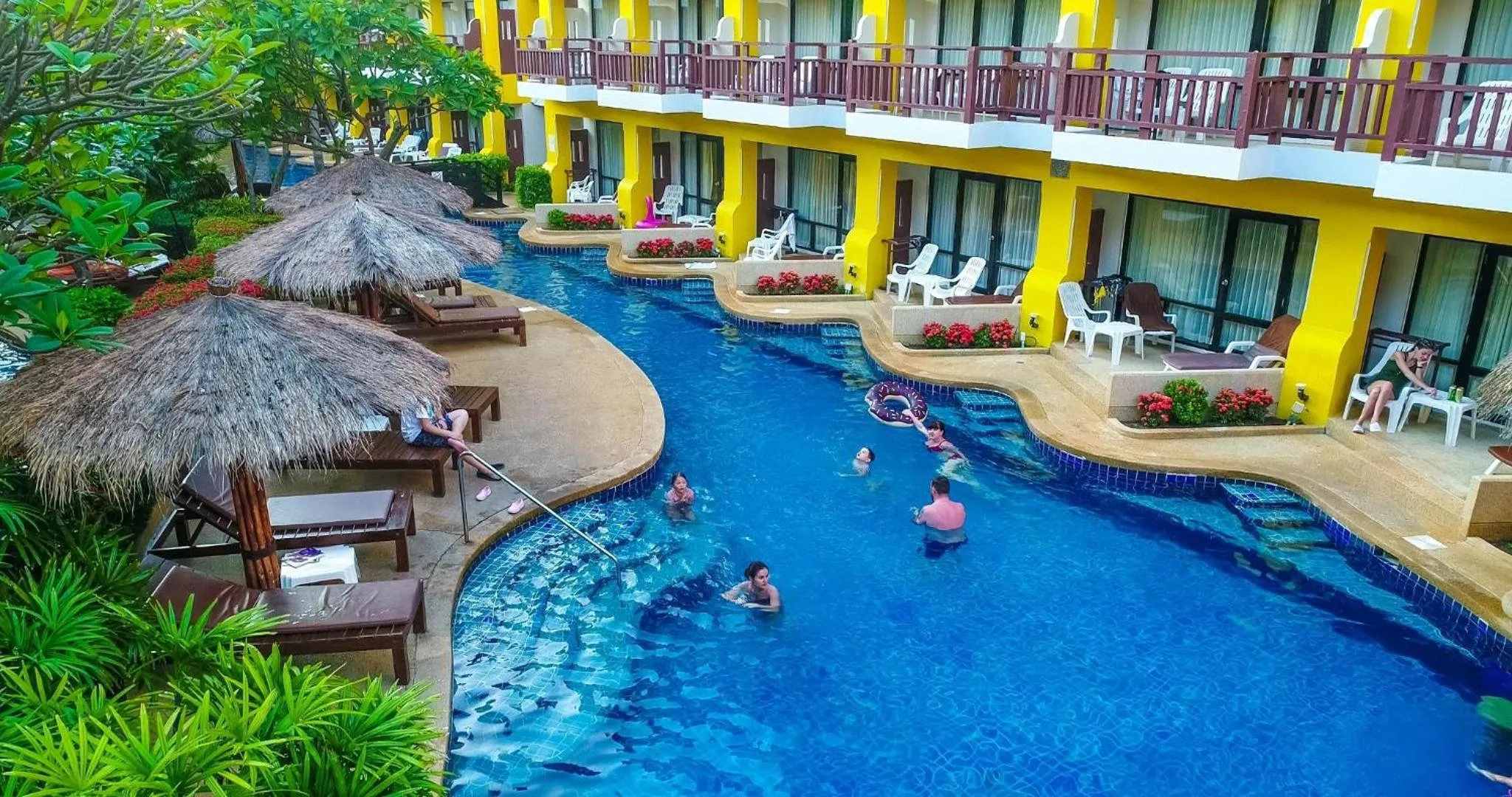 Swimming pool in Woraburi Phuket Resort & Spa - SHA Plus