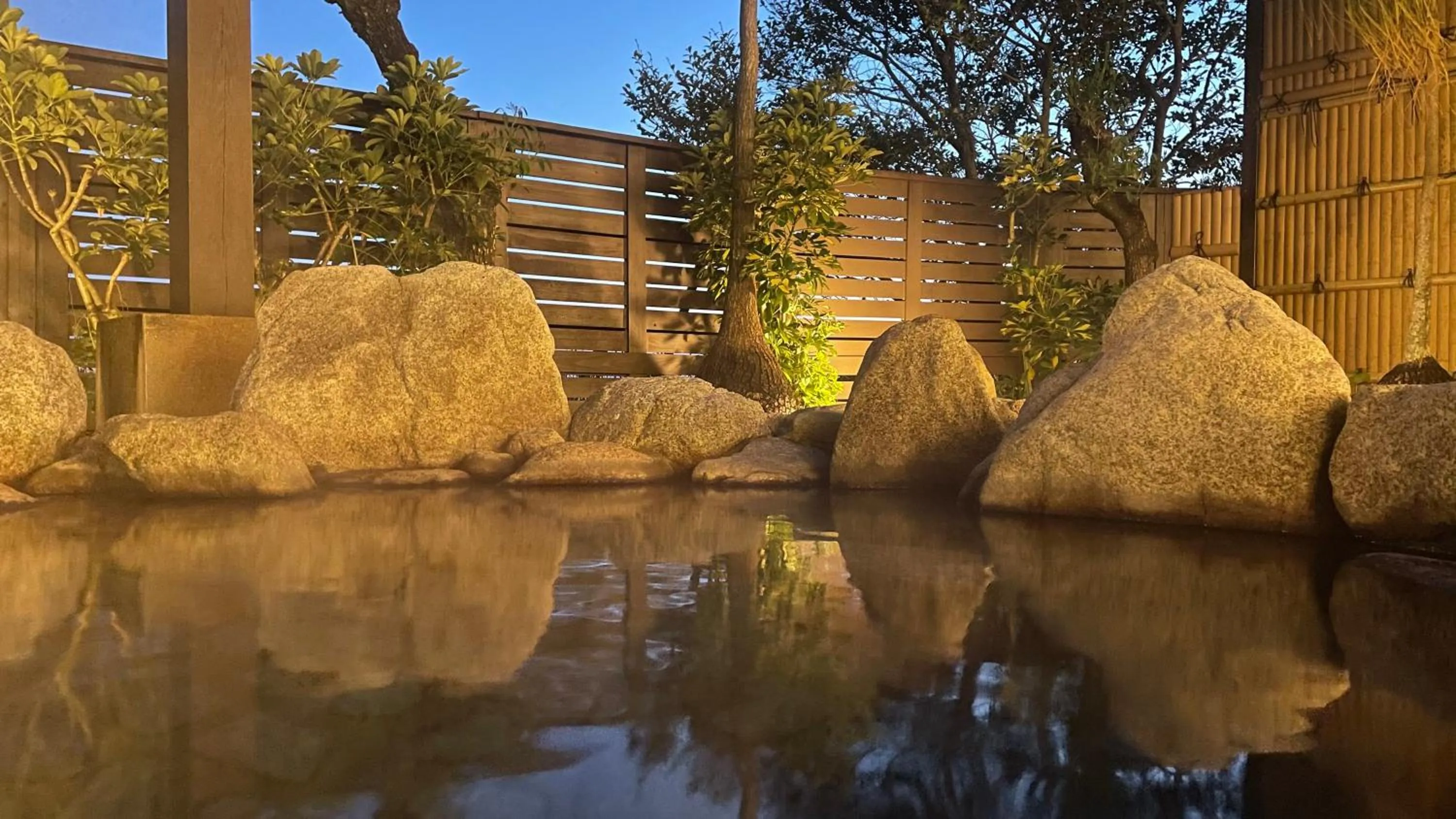 Open Air Bath in Route Inn Grantia Aoshima Taiyokaku