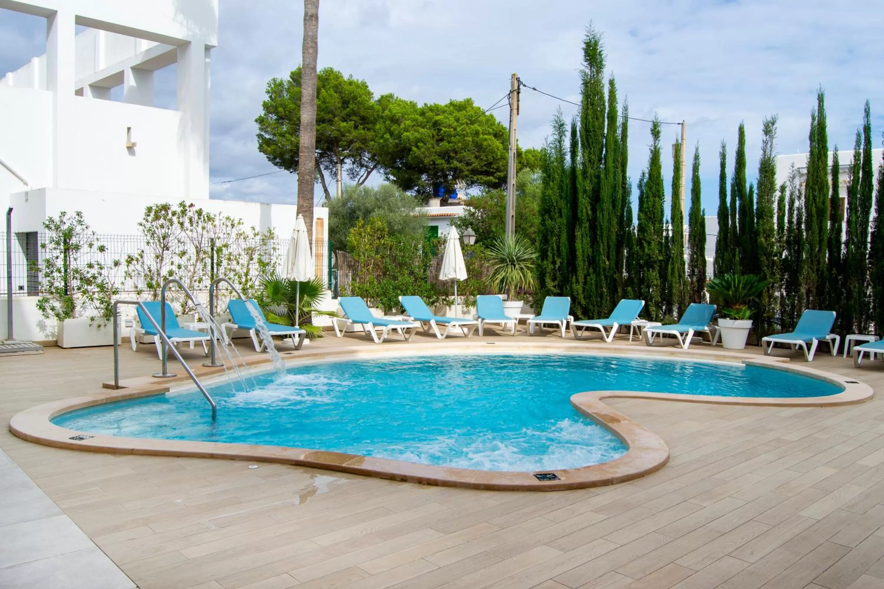 Balcony/Terrace in INNER Hotel Rupit "Adults Only"