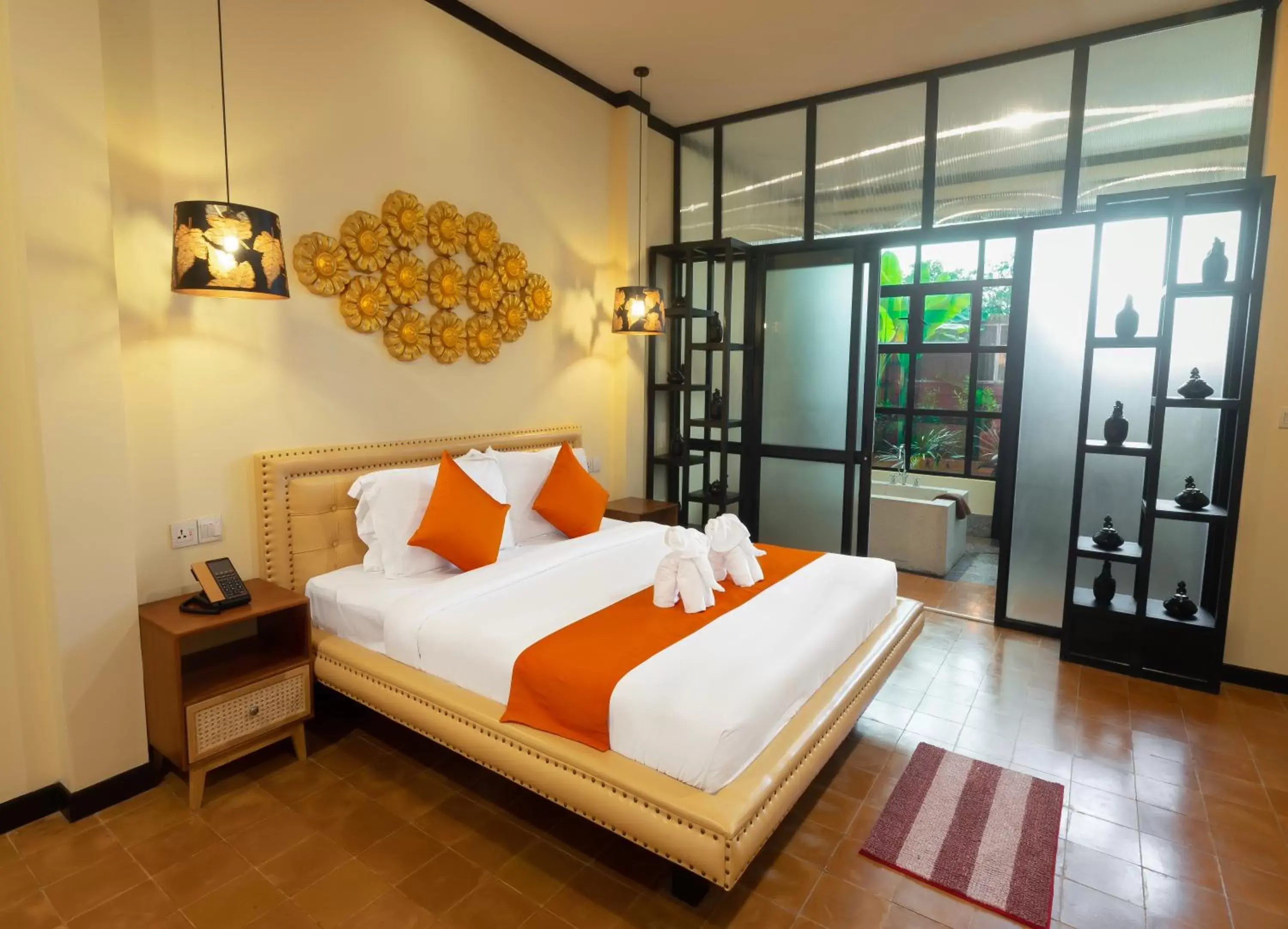 Deluxe Double Room in Sophavady D'Angkor Deluxe Double Room in Sophavady D'Angkor