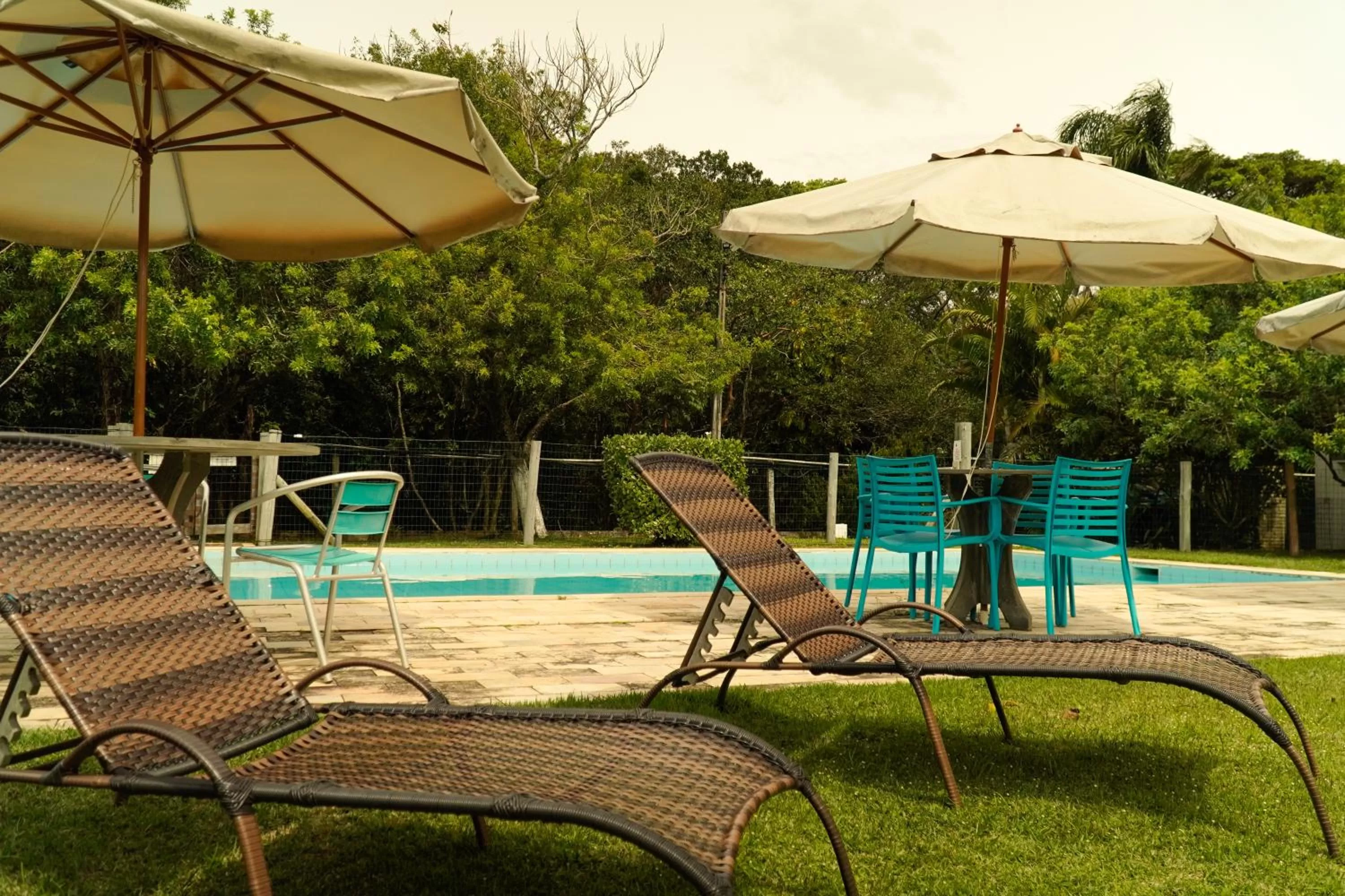 Swimming pool in Pousada Dunasol Floripa