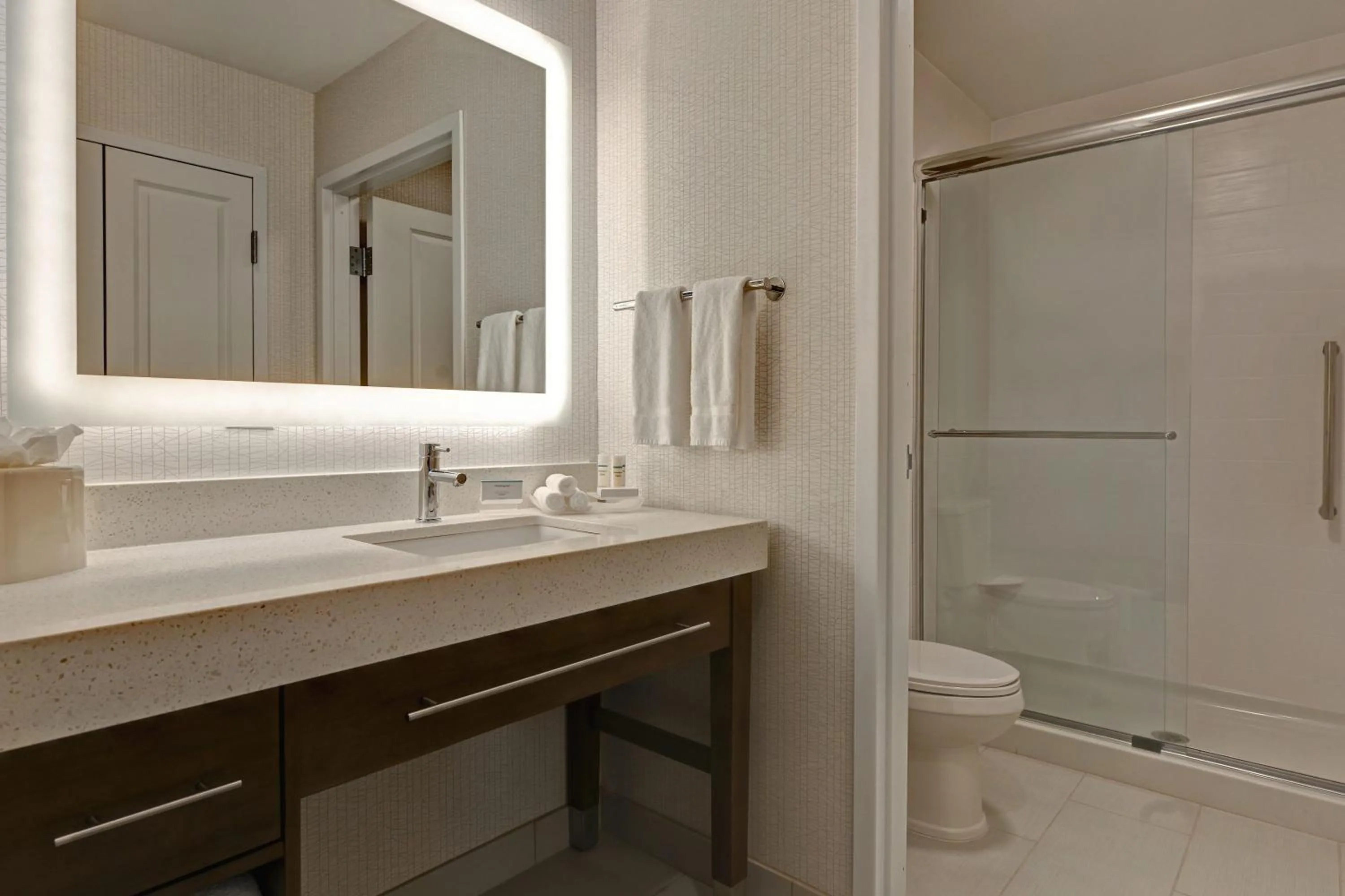 Bathroom in Homewood Suites By Hilton Austin/Cedar Park-Lakeline, Tx