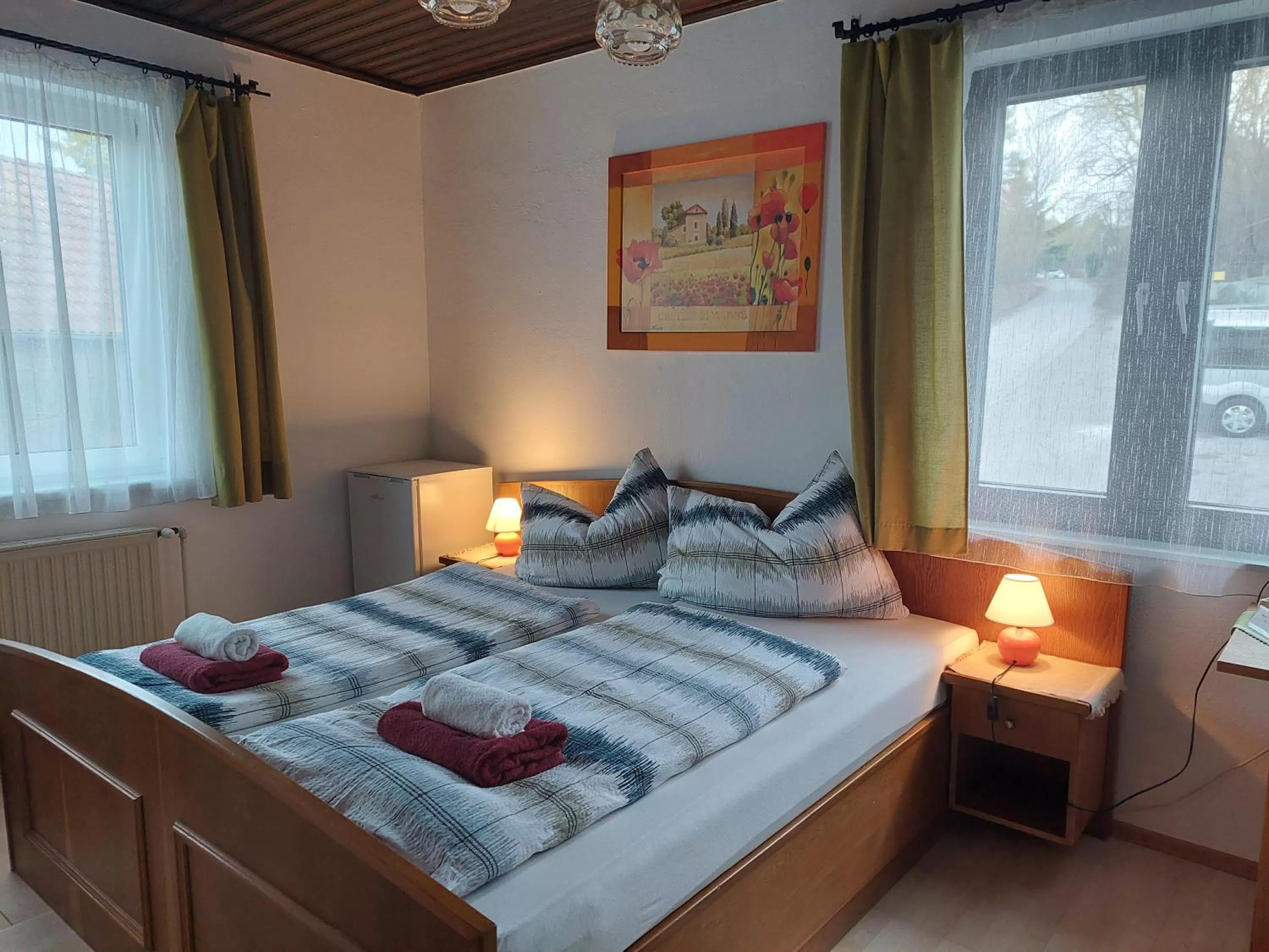 Bed in Pension Welserhof