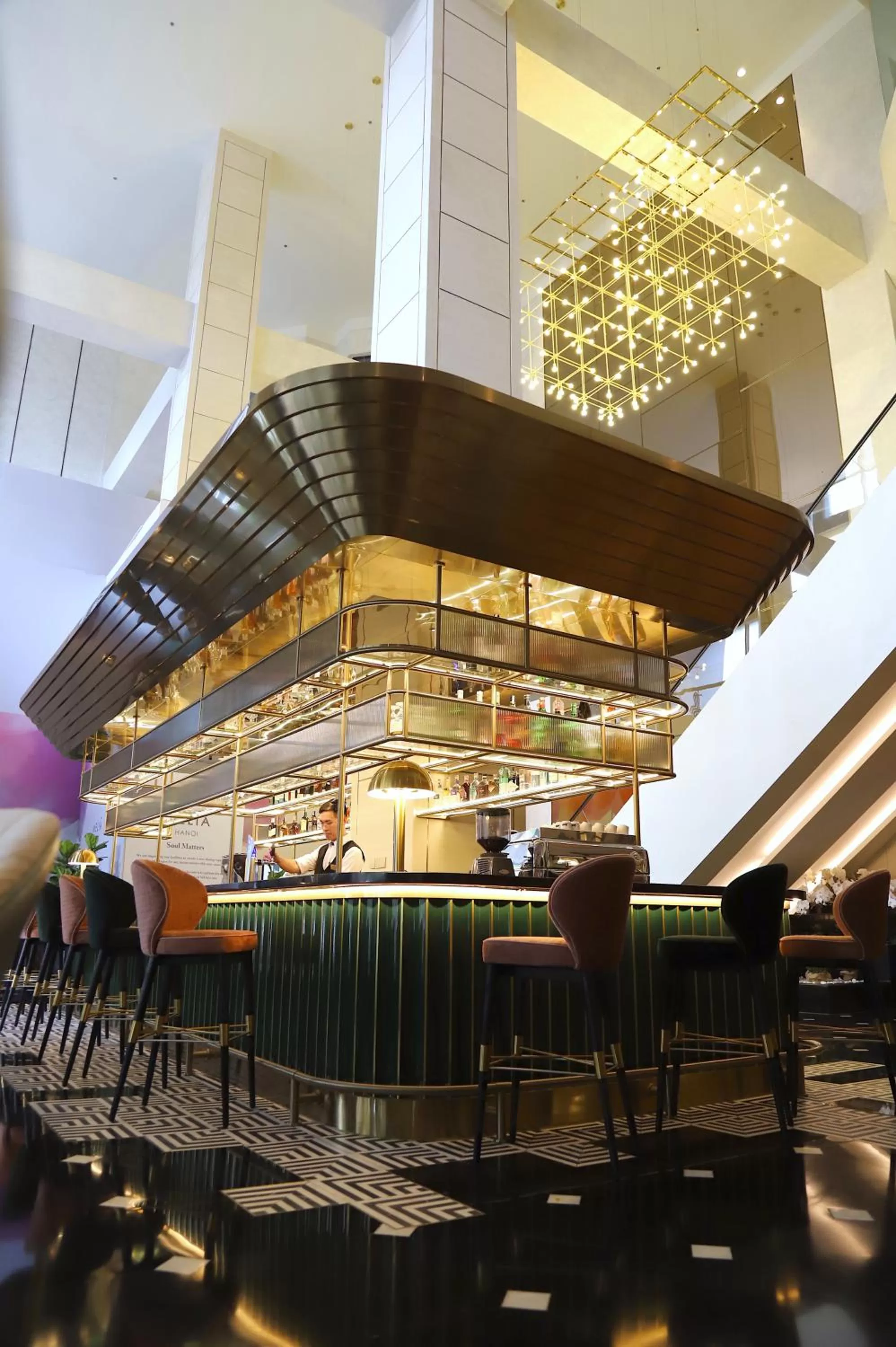 Lounge or bar in Melia Hanoi