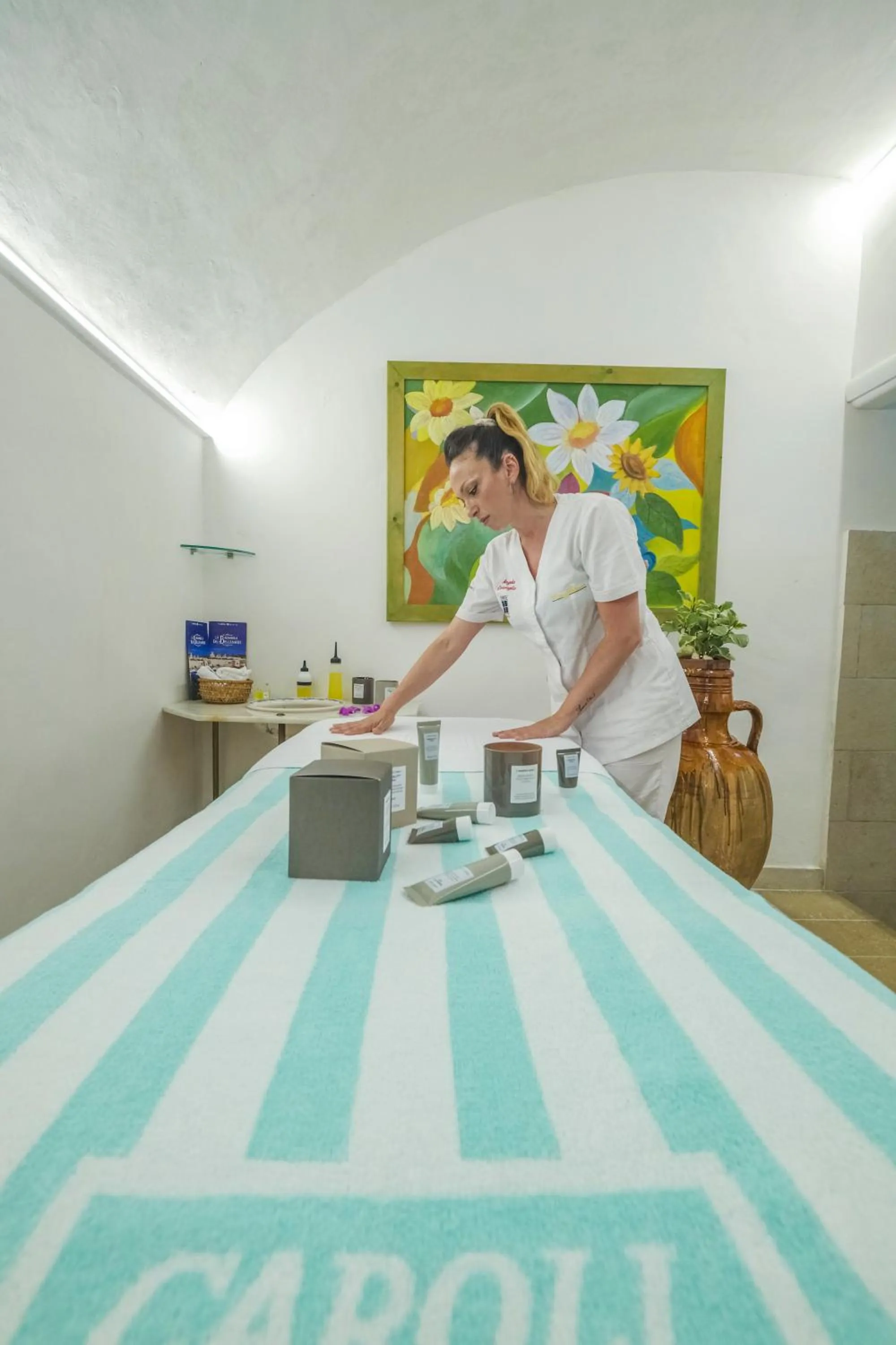 Spa and wellness centre/facilities in Hotel Terminal - Caroli Hotels