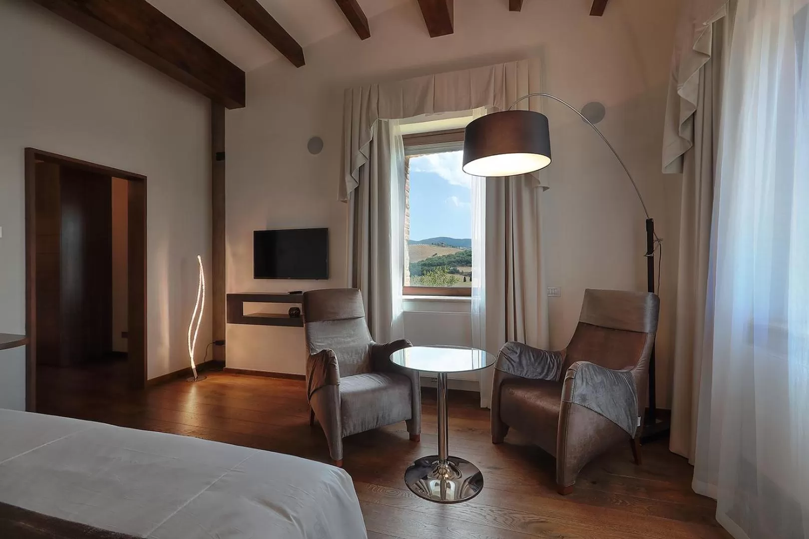 Bed in RELAIS VAL D'ORCIA