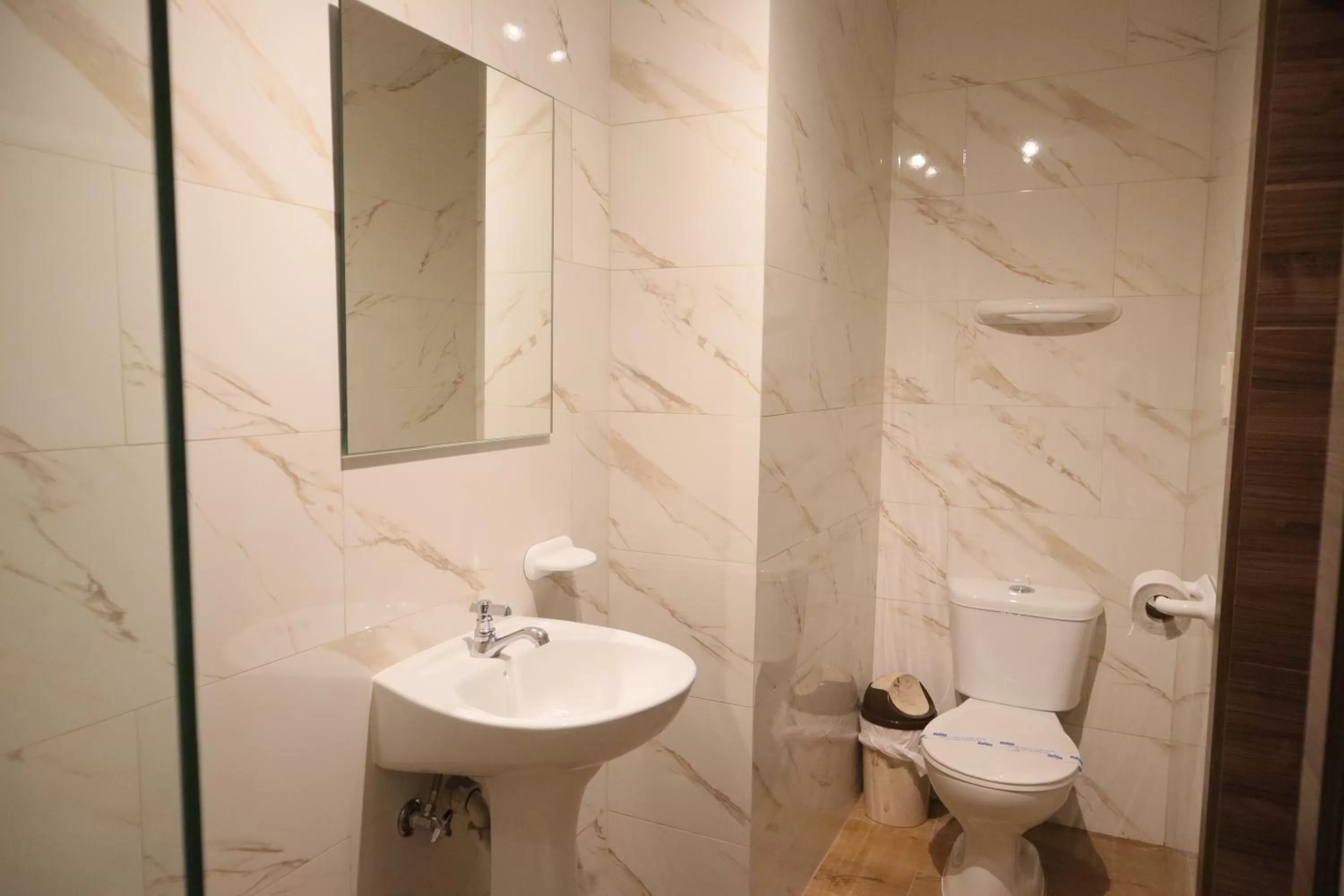 Shower in Hotel Sada