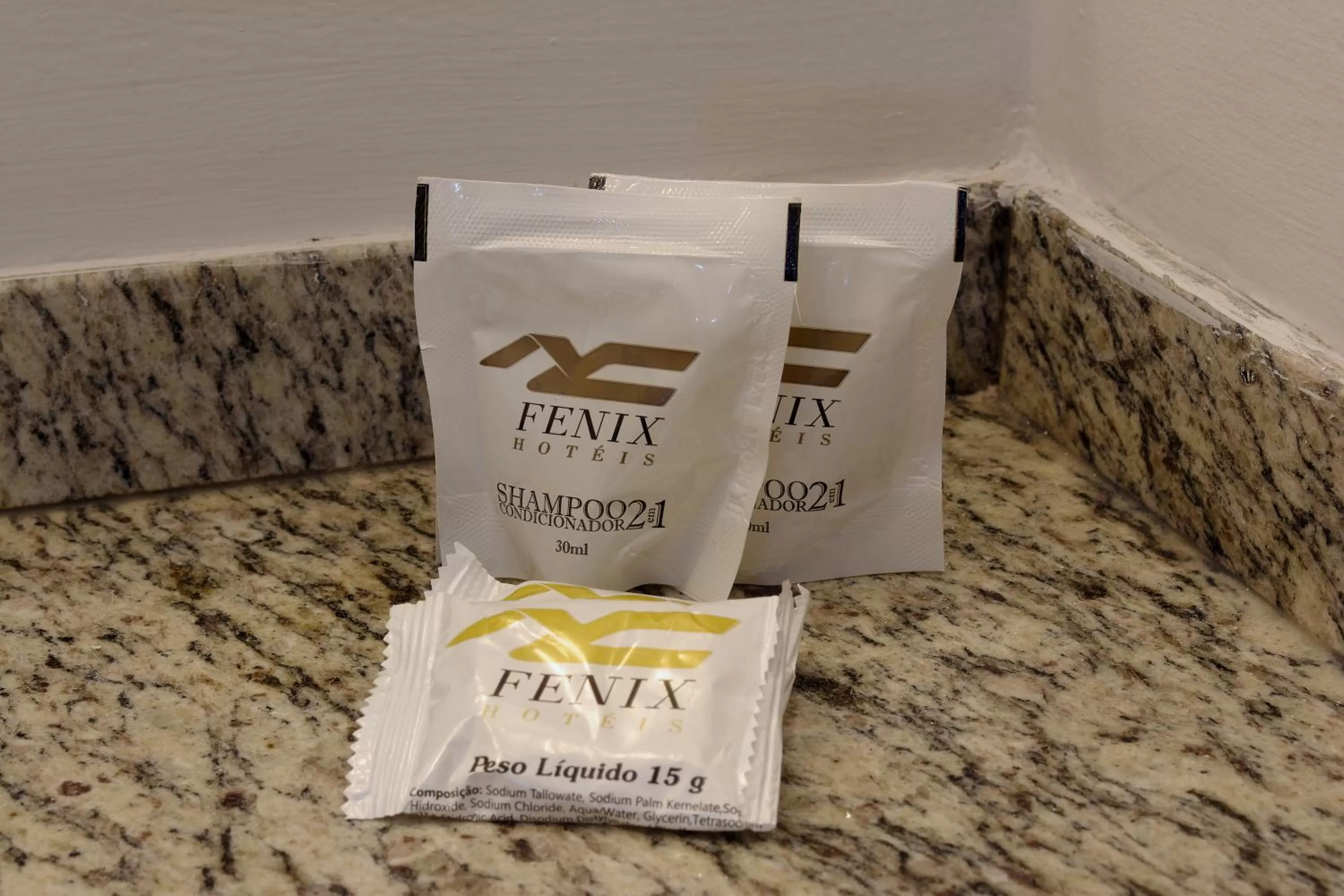 Bathroom in Fênix Hotel Limeira