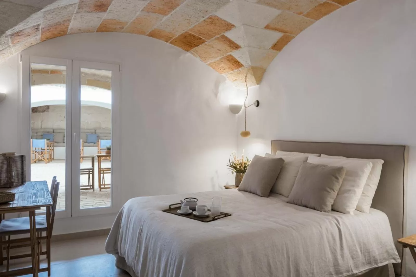 Bedroom, Bed in Hotel Nou Sant Antoni