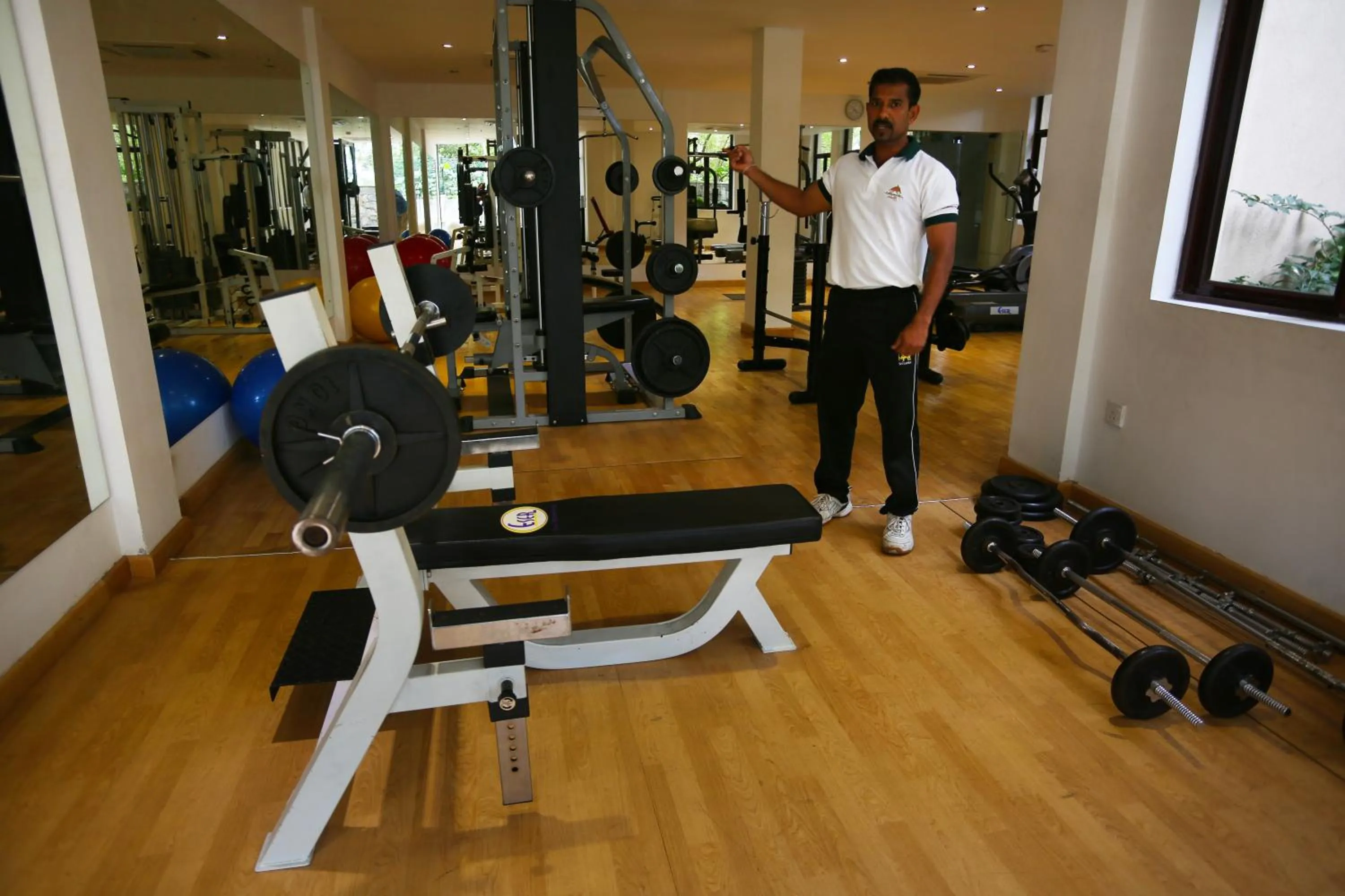 Fitness centre/facilities in Randholee Resort & Spa