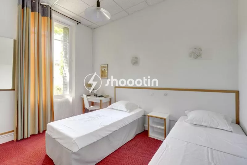 Bed in Hotel d'Angleterre