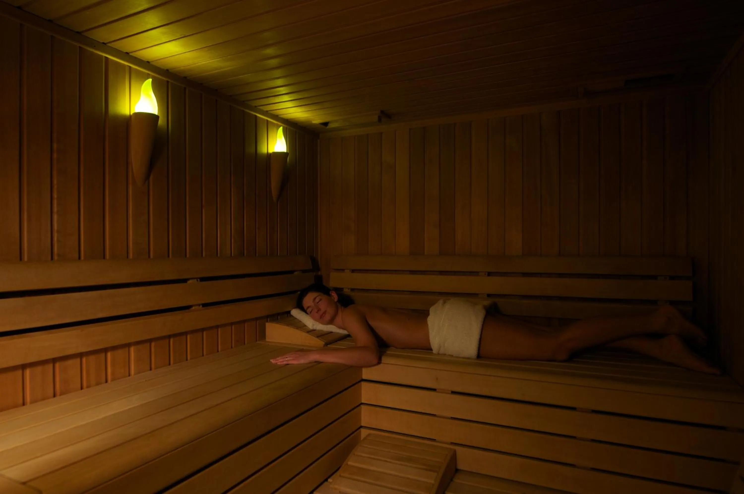 Sauna in Hotel Lovec