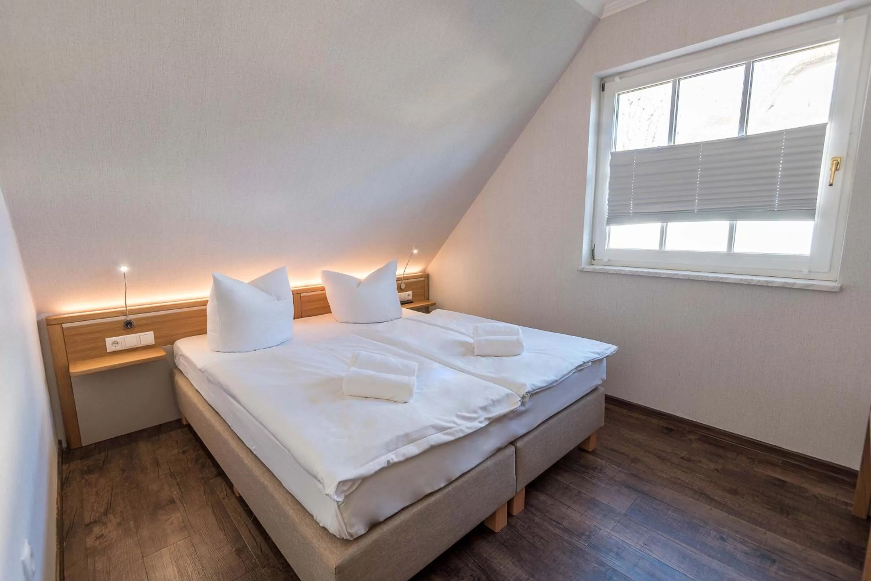 Bed in Landhotel Kastanienallee Putbus