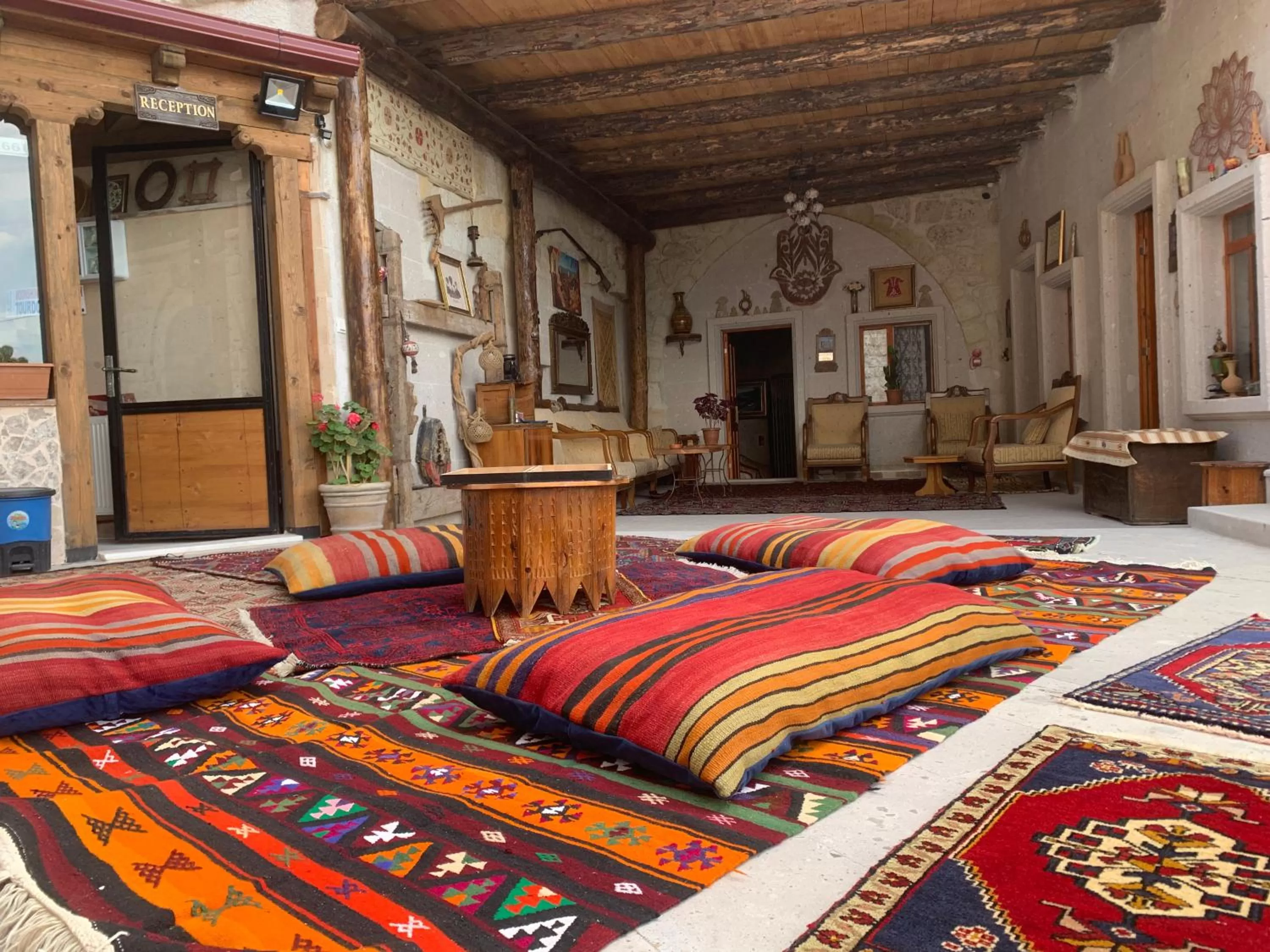 Balcony/Terrace in Atax Cave House