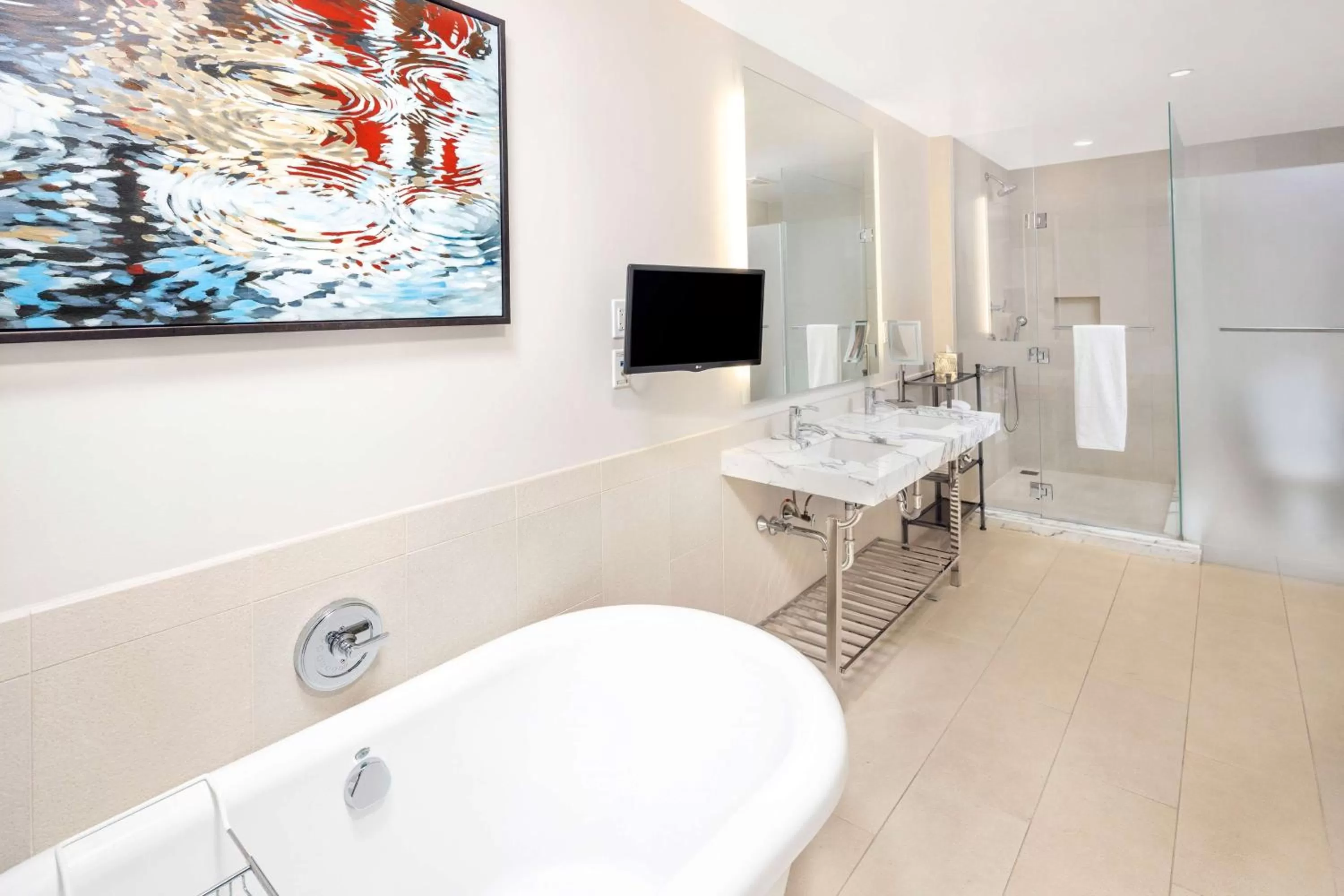 Shower in Hilton Club West 57th Street New York