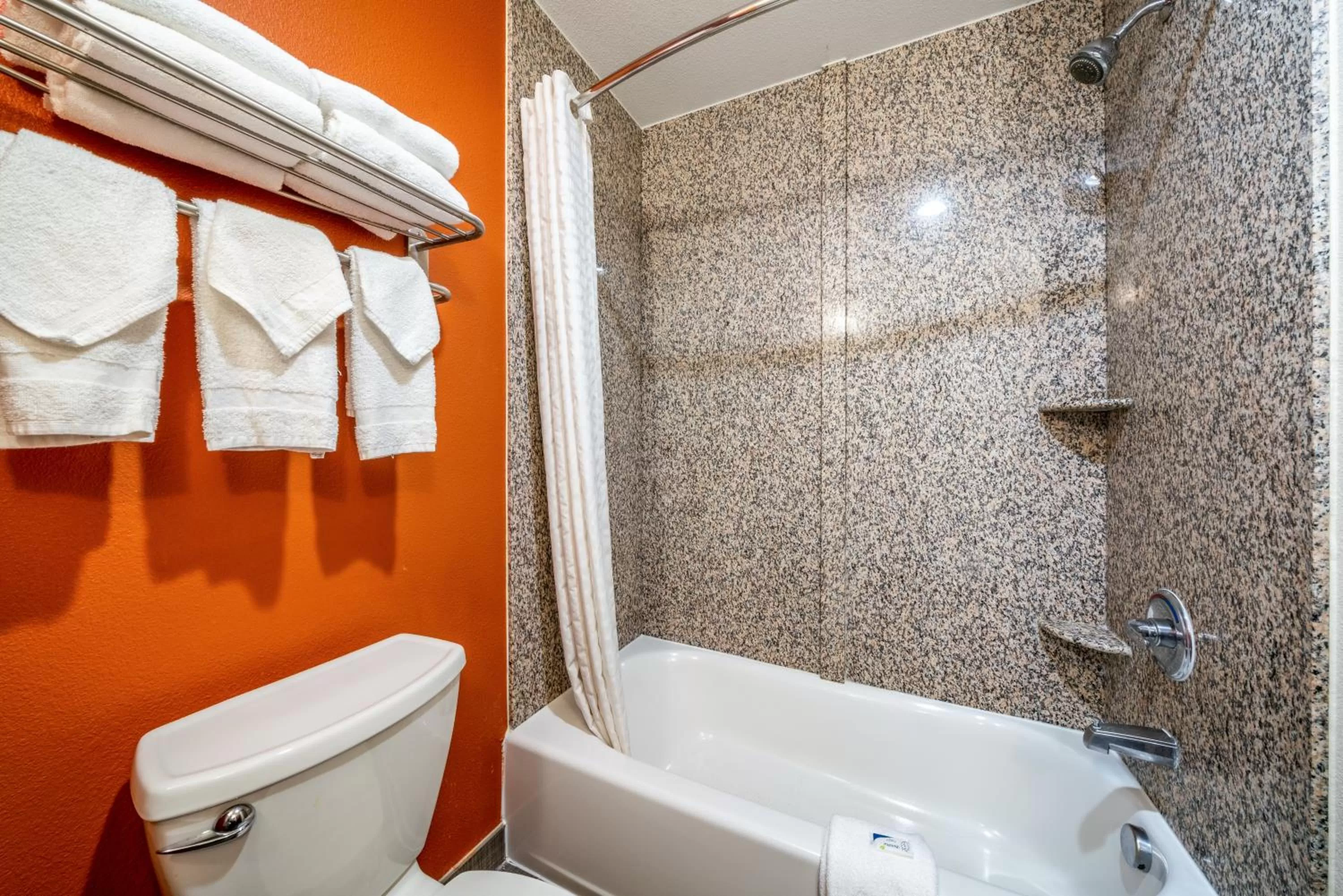 Bathroom in Restwell Inn & Suites I-45 North