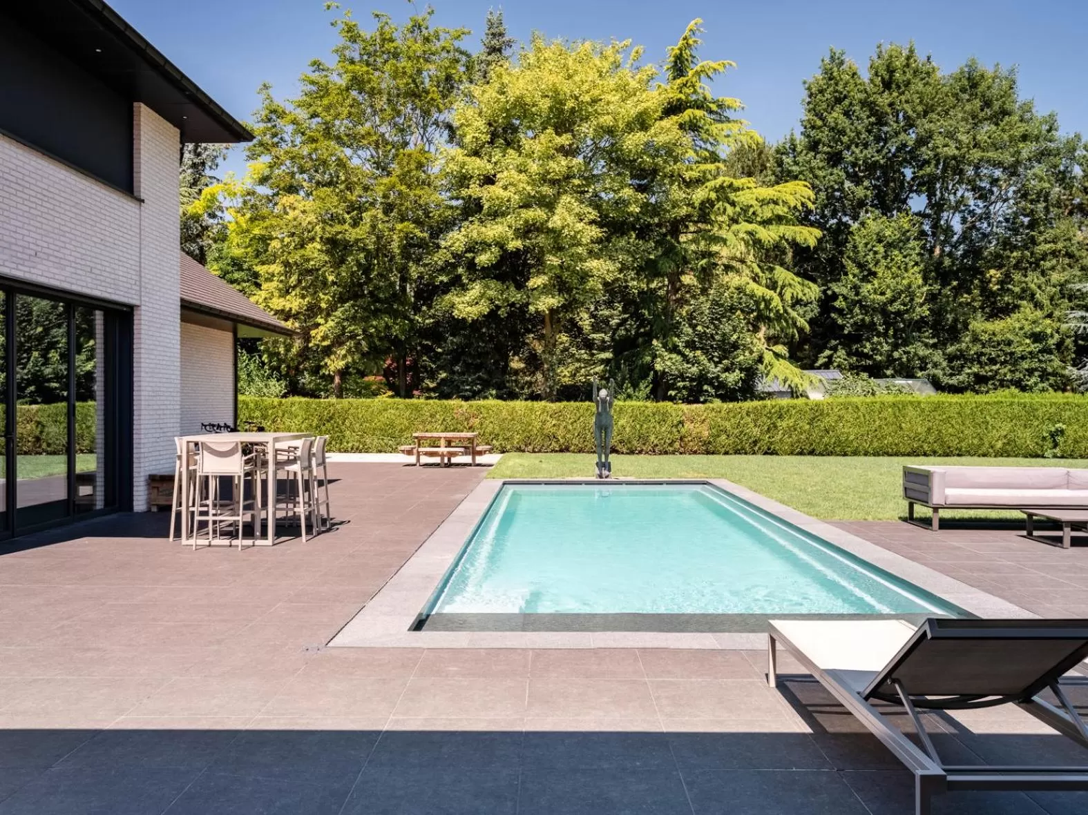 Pool view, Swimming Pool in B&B Welness Sport and Pleasure