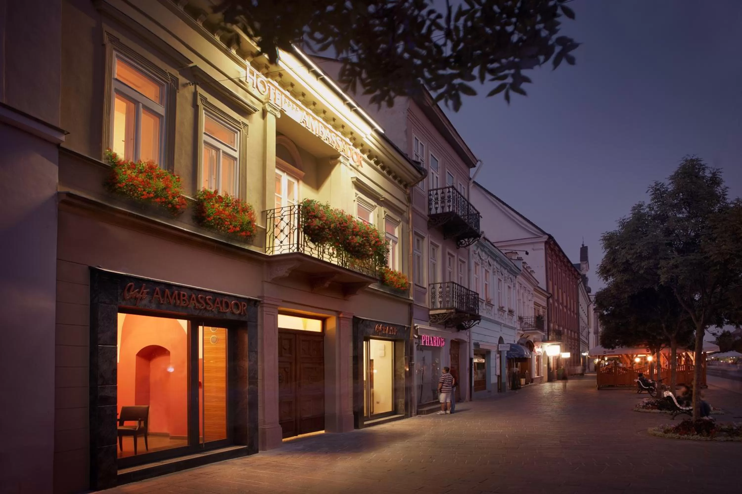 Street view in Hotel Ambassador