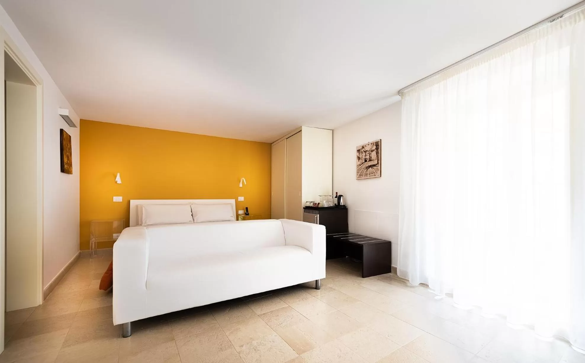 Bedroom, Bed in Hotel Porta Reale