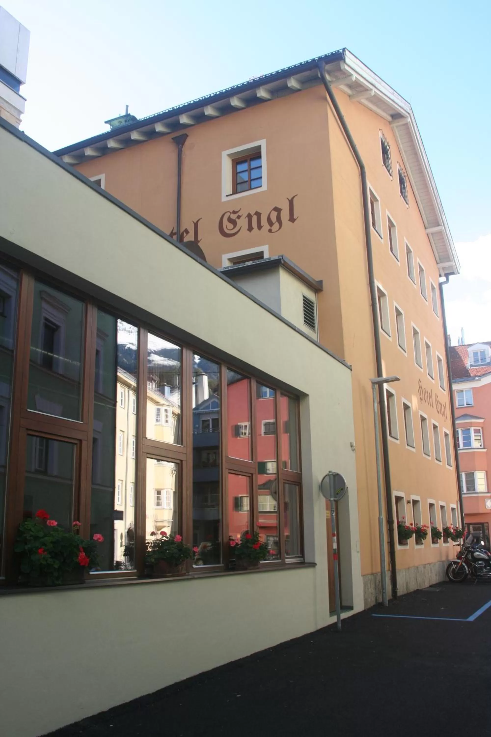 Property building in Hotel Engl